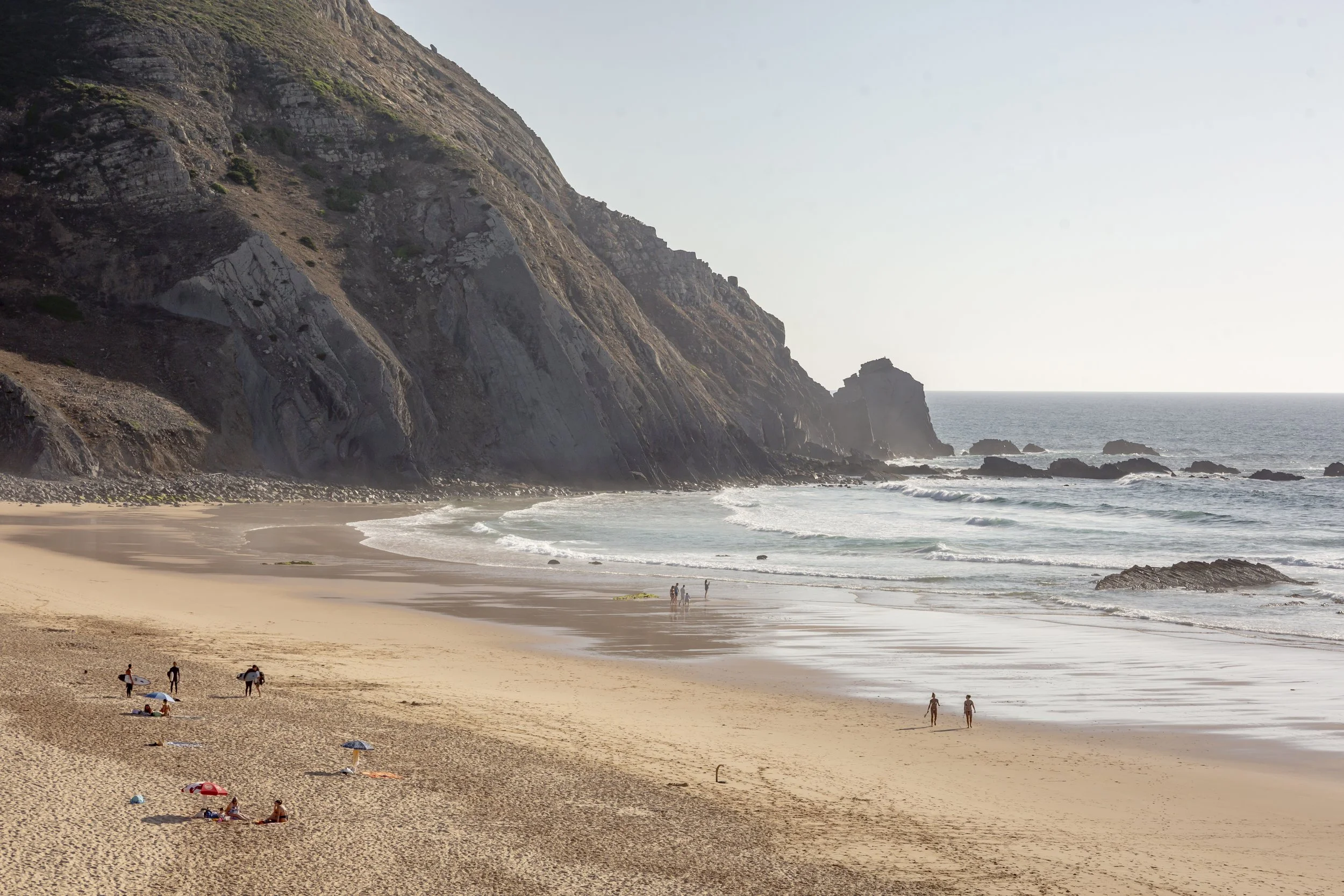 Praia do Castelejo at Vila do Bispo