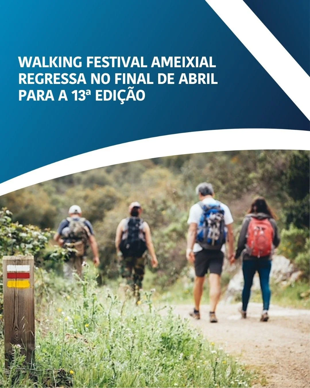 🔵⚪️ A 13&ordf; edi&ccedil;&atilde;o do Festival de Caminhadas do Ameixial que convida a caminhar durante 4 dias na freguesia do Ameixial, no interior do Concelho de Loul&eacute;.

O programa inclui dezenas de caminhadas direcionadas aos interesses d