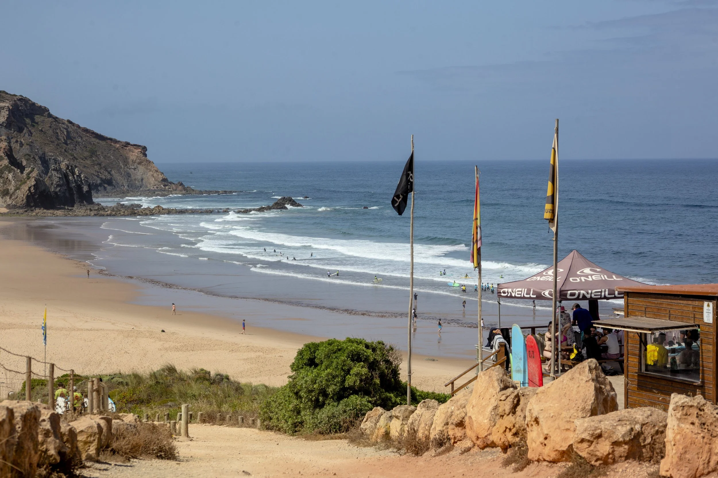 Landscape of Praia do Amado
