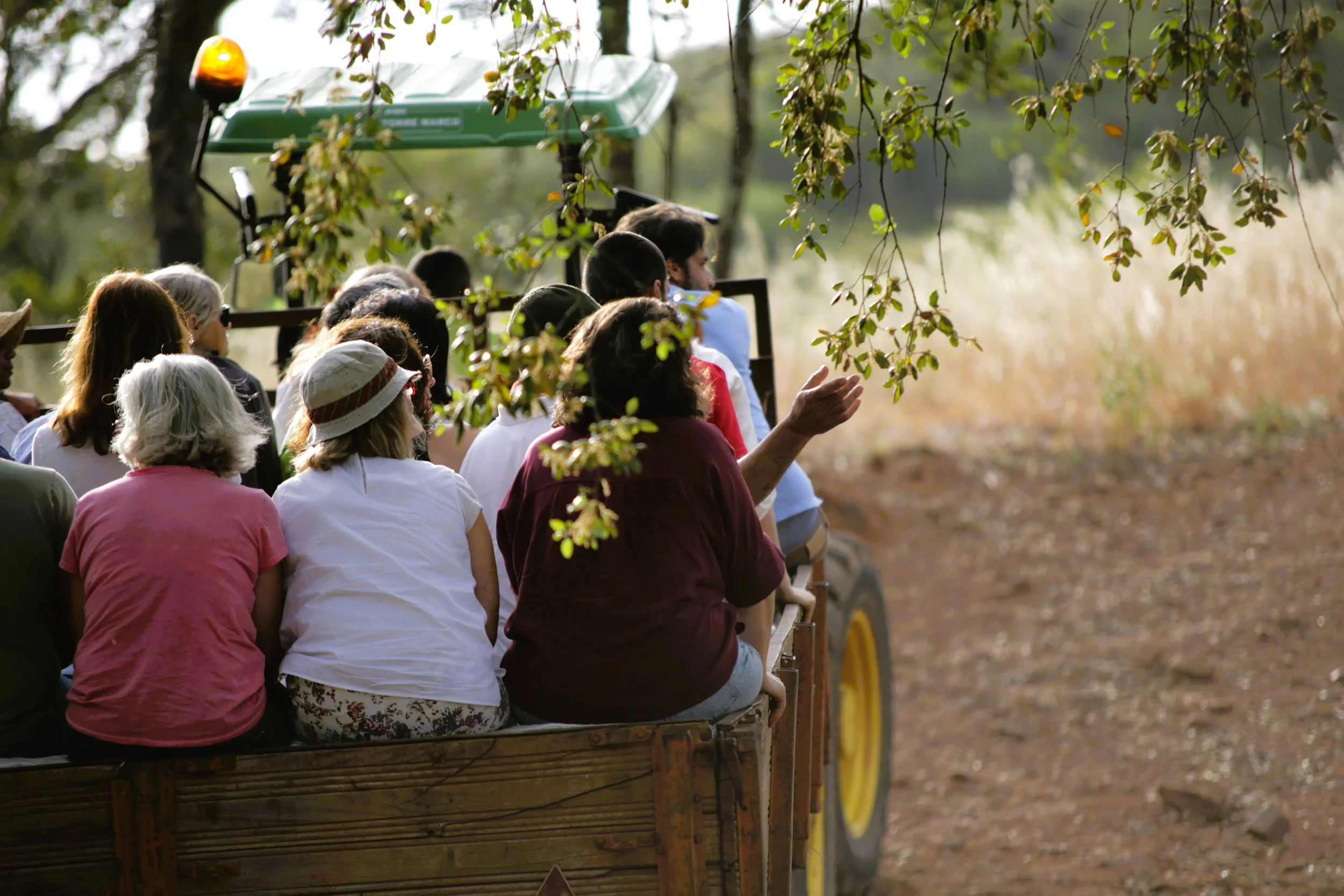 Tractor tour at Quinta do Freixo 