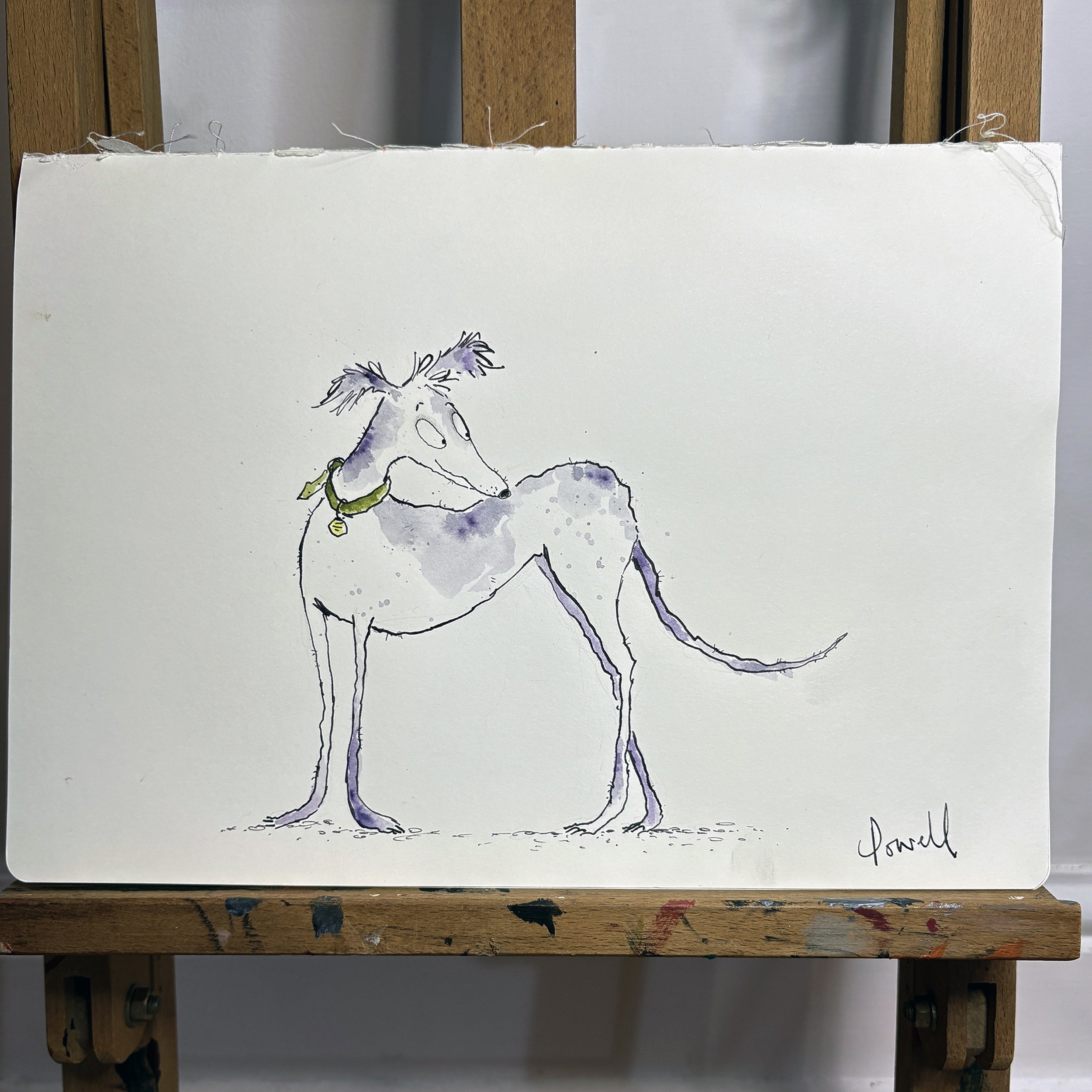 Claire-Powell-illustrator-shop-original-artwork-Tall-Dog-1.jpg