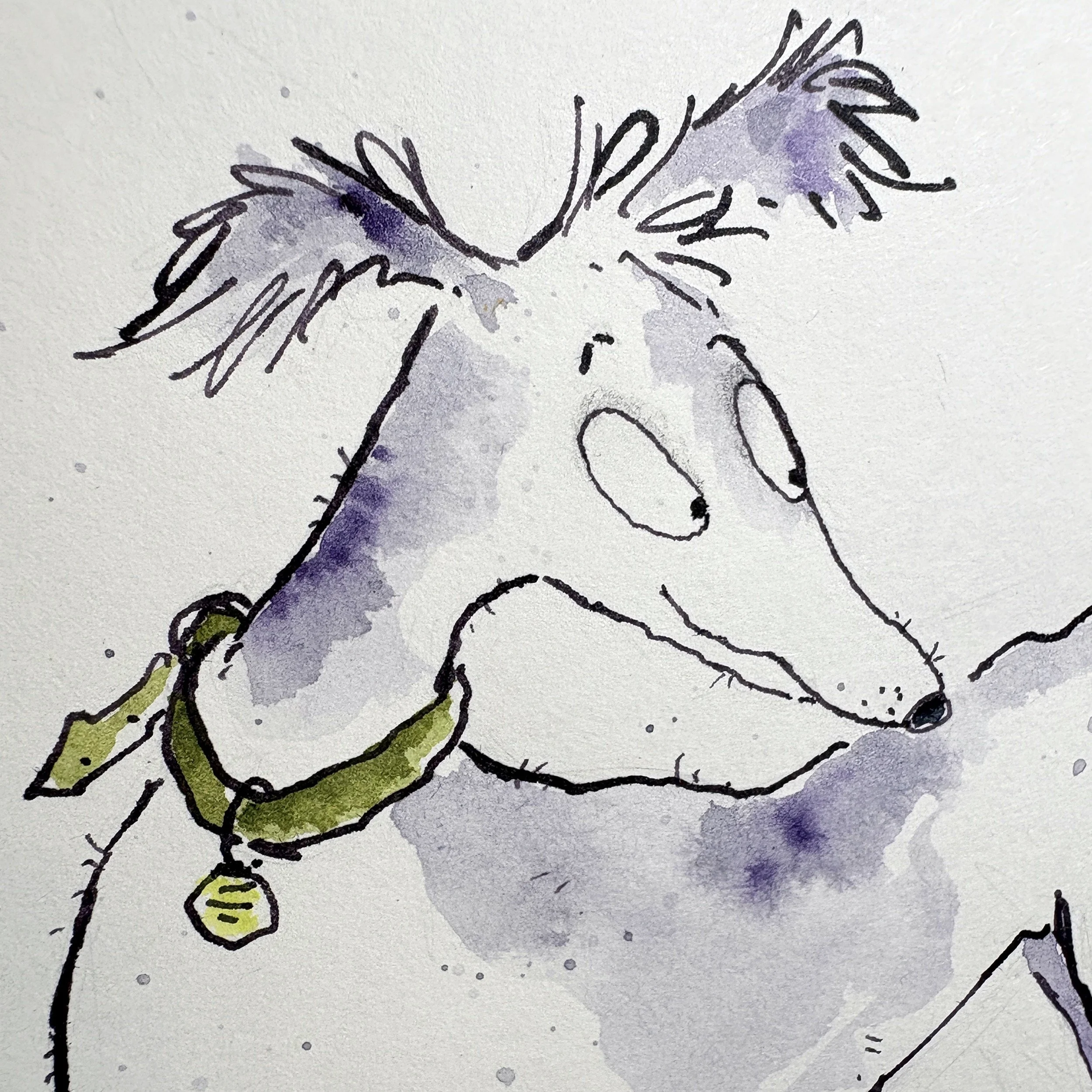 Claire-Powell-illustrator-shop-original-artwork-Tall-Dog-4.jpg