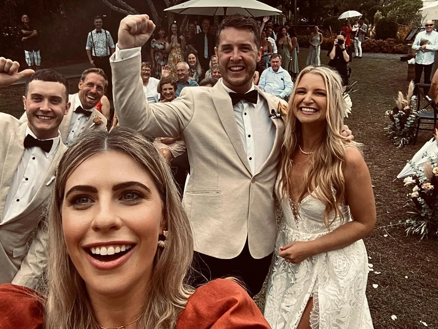 One Year Later&hellip; 🤍

Happy Anniversary love birds @rikkimarshall and @pettiyamarshall