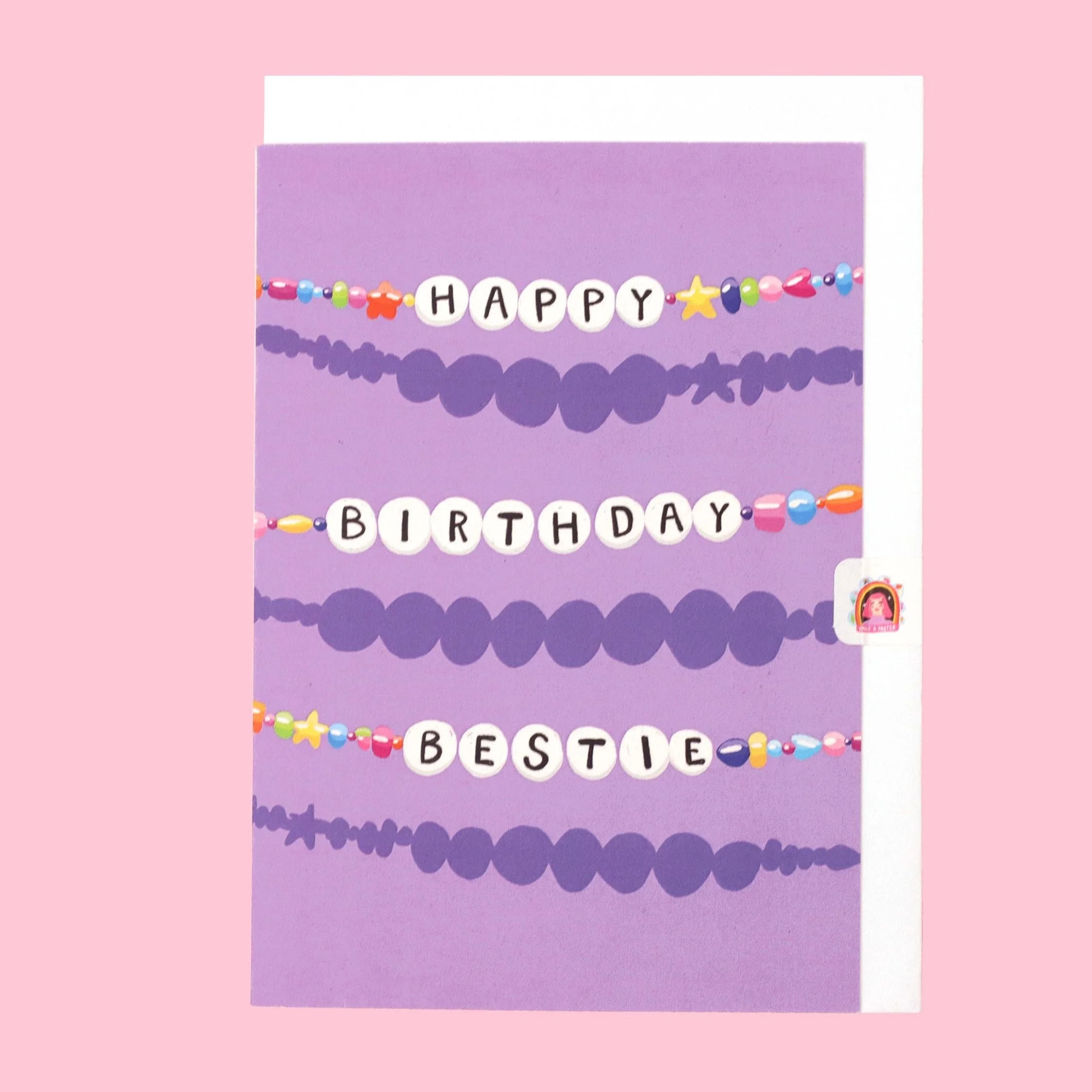 Happy Birthday Bestie Card