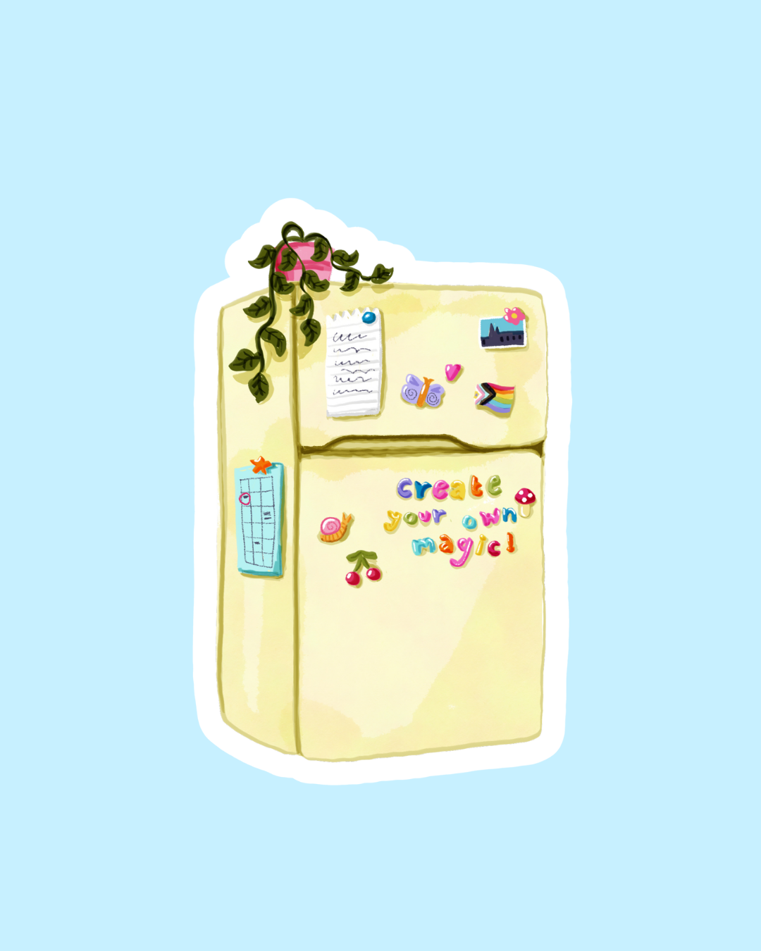 Create Your Own Magic Sticker