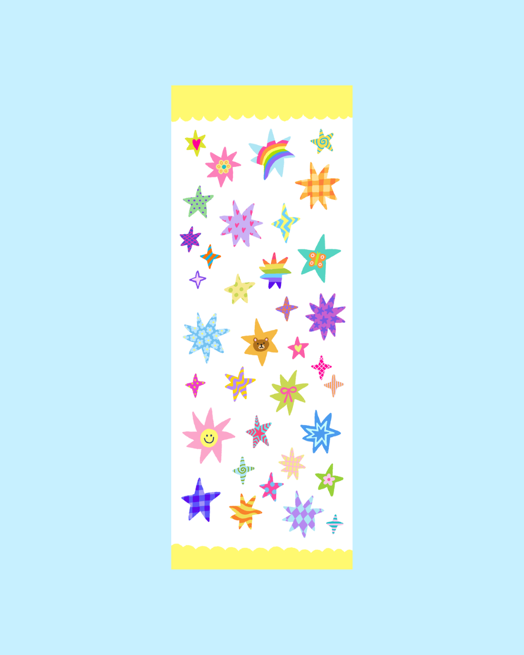 Cute Lil Stars Sticker Sheet
