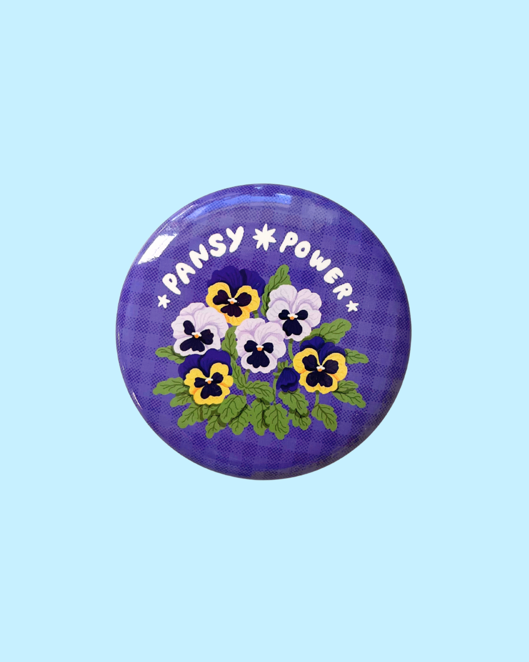 Pansy Power Badge
