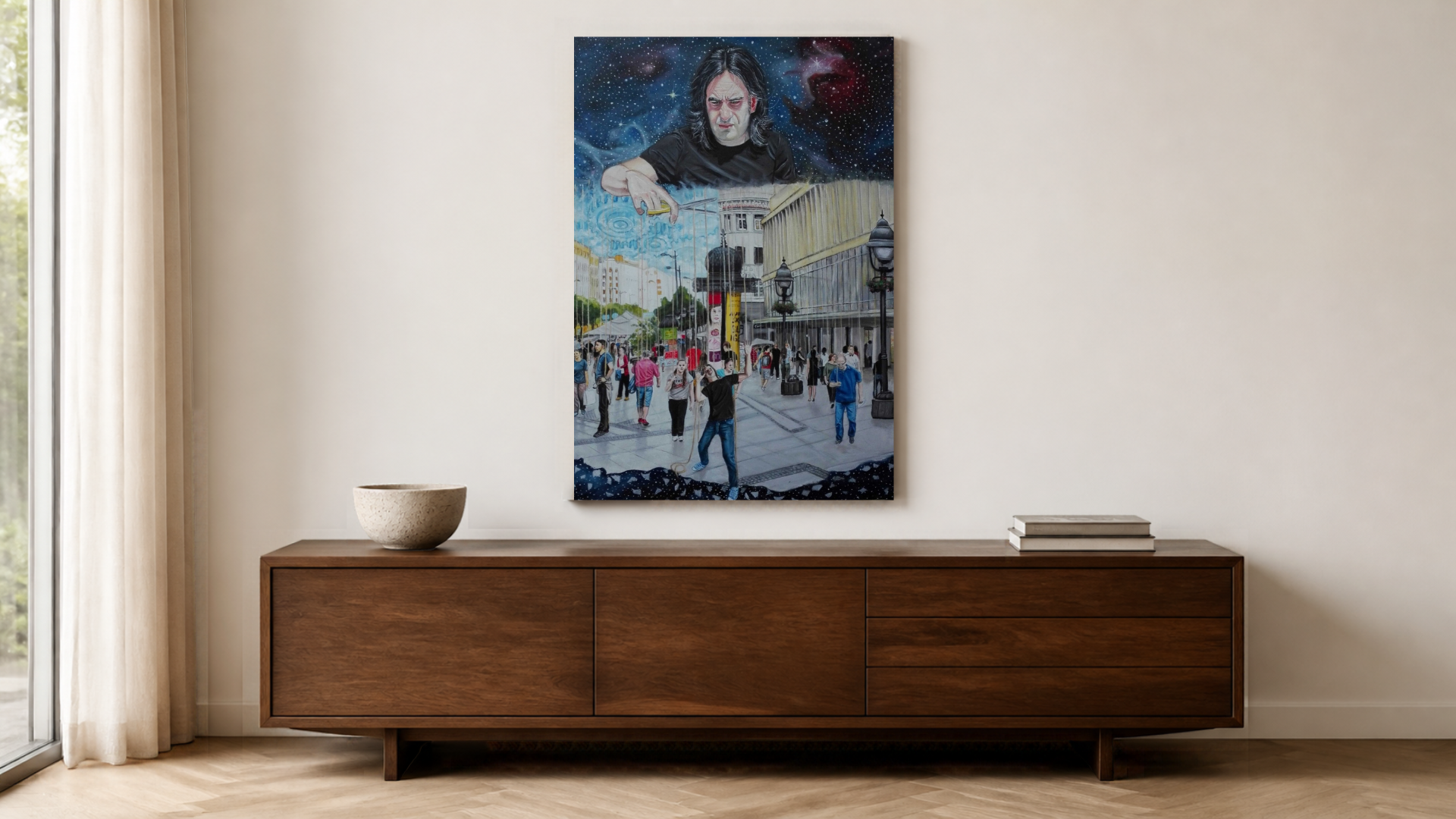Changing Perception - 2018,
Oil on canvas - 100 × 70 cm