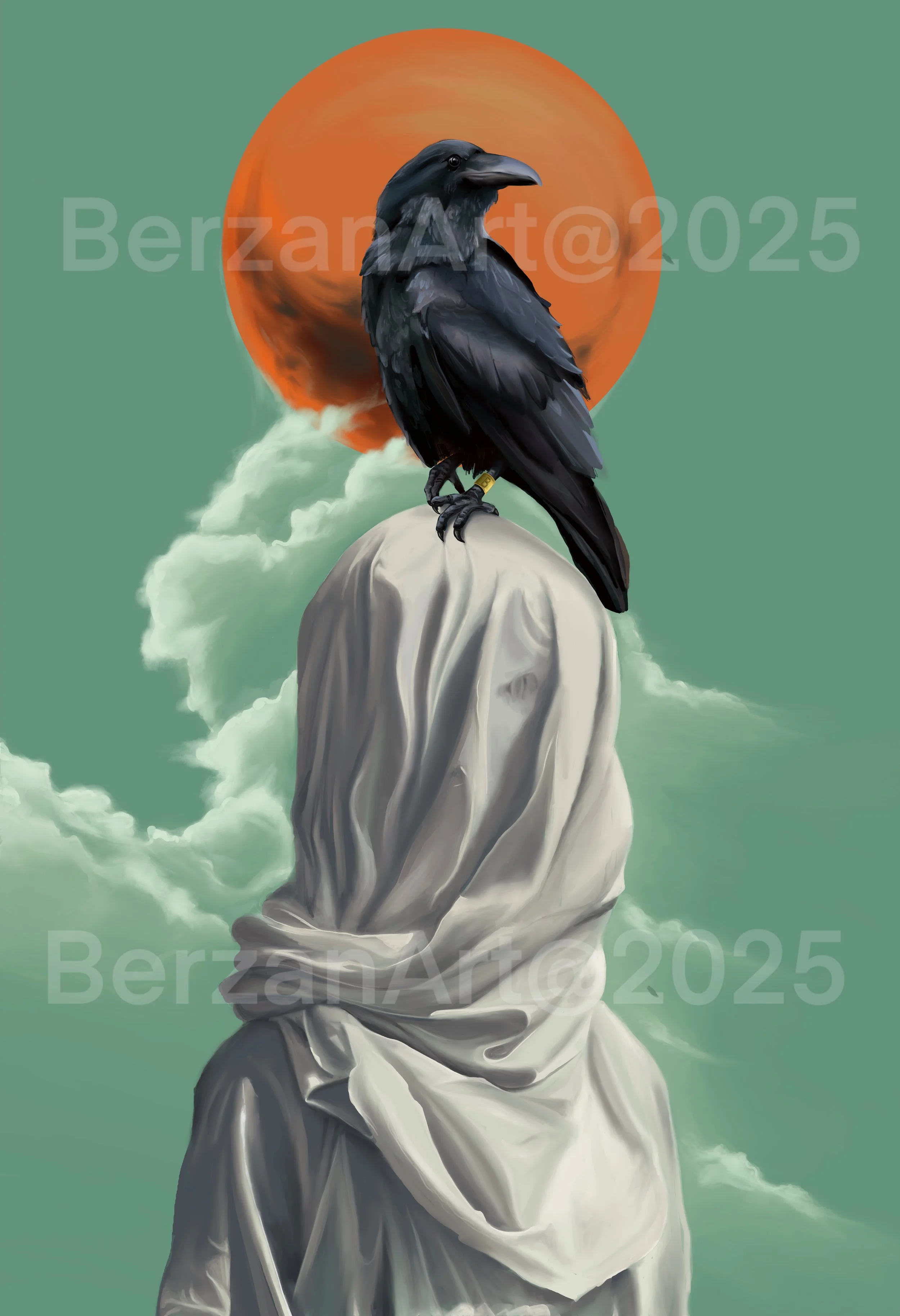 Veiled Path: Rave's Gaze - Print