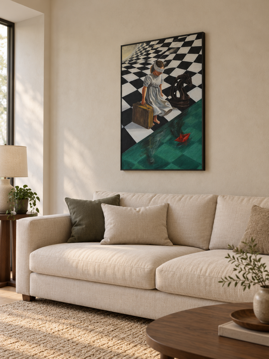 Girl With Chess Knight in Living Room-4.png