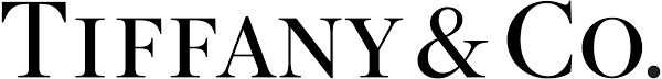 Close-up of the Tiffany & Co. logo in black text.