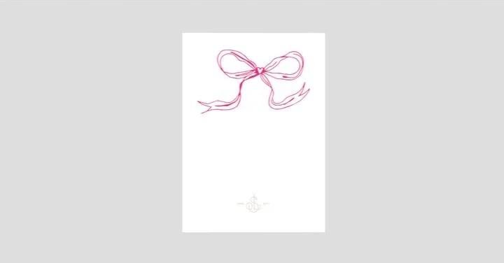 Three interior designs. One timeless Valentine&rsquo;s card.

This folded 5&times;7 Valentine&rsquo;s Day card is printed on premium white eggshell paper and opens to reveal three different interior illustration options, each designed to pair beautif