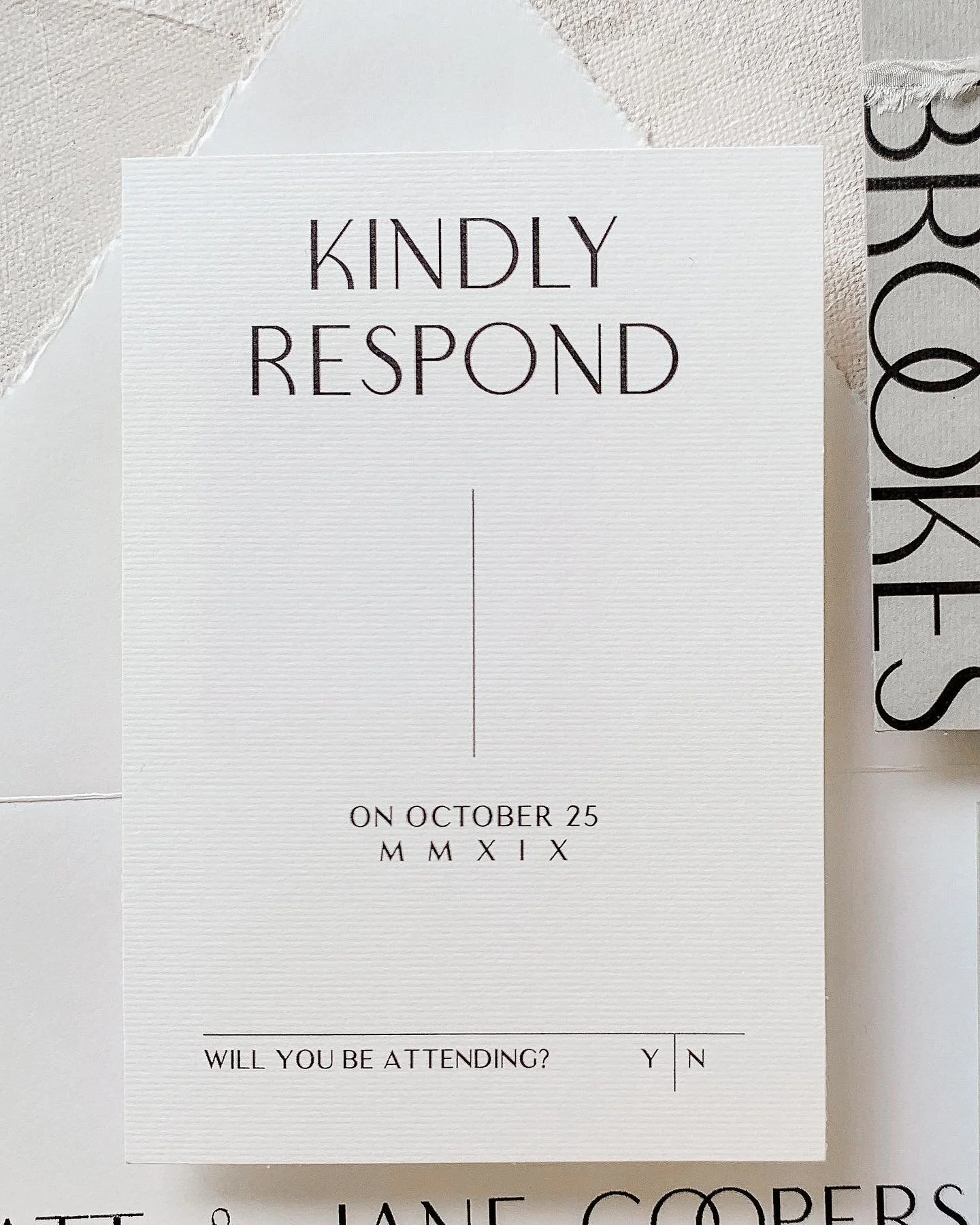 RSVP Card (Pack of 20)