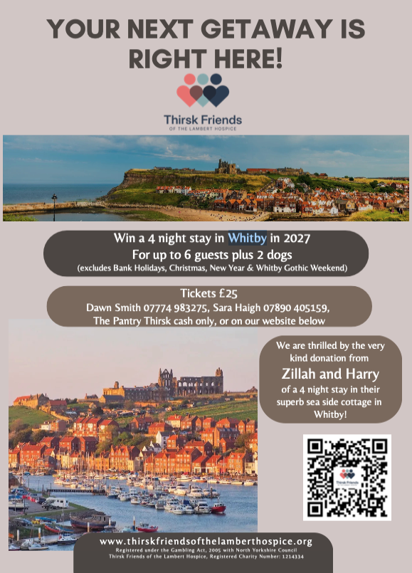 Win 4 nights in beautiful Whitby!