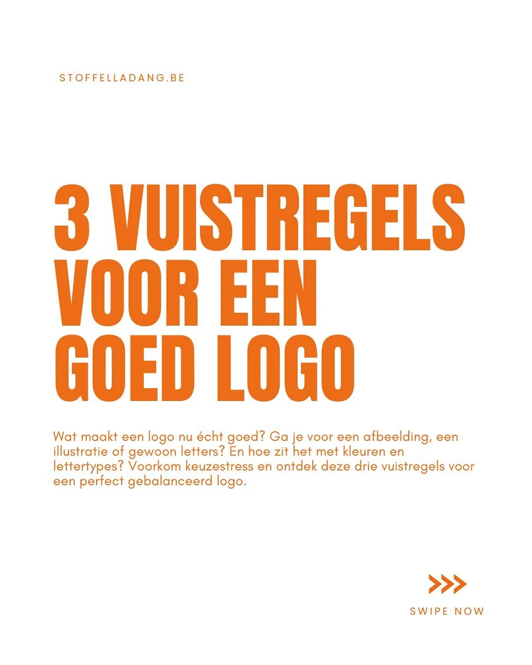 3 VUISTREGELS VOOR JE LOGO 👇🏼

Hou het simpel, wees uniek en zorg dat het overal werkt.
Sla die Canva-templates over en hou deze regels in je achterhoofd.
Of bel ons, wij fixen dat voor jou et voilaaaa.
