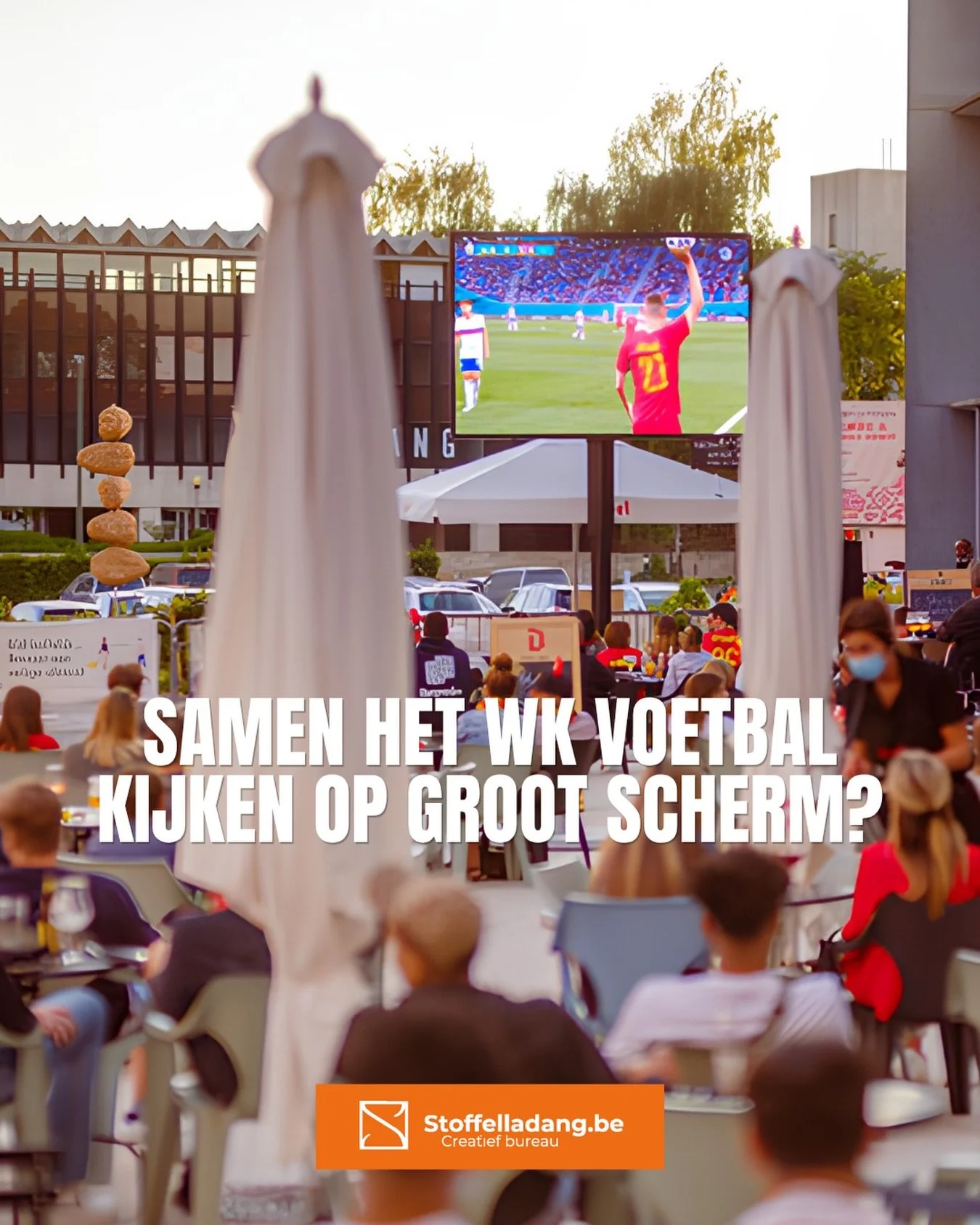 ⚽ Samen het WK voetbal kijken op groot scherm?

We hebben nog enkele LED-schermen beschikbaar voor het WK. Wees er snel bij, want de laatste schermen gaan snel de deur uit! Reserveren kan via de link in bio!👆