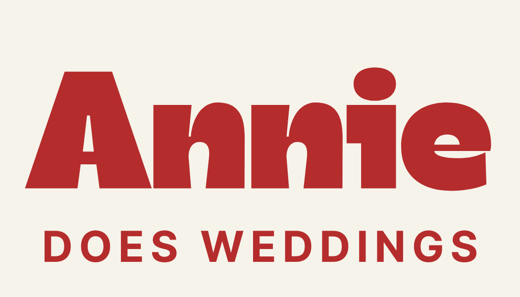 Annie does weddings