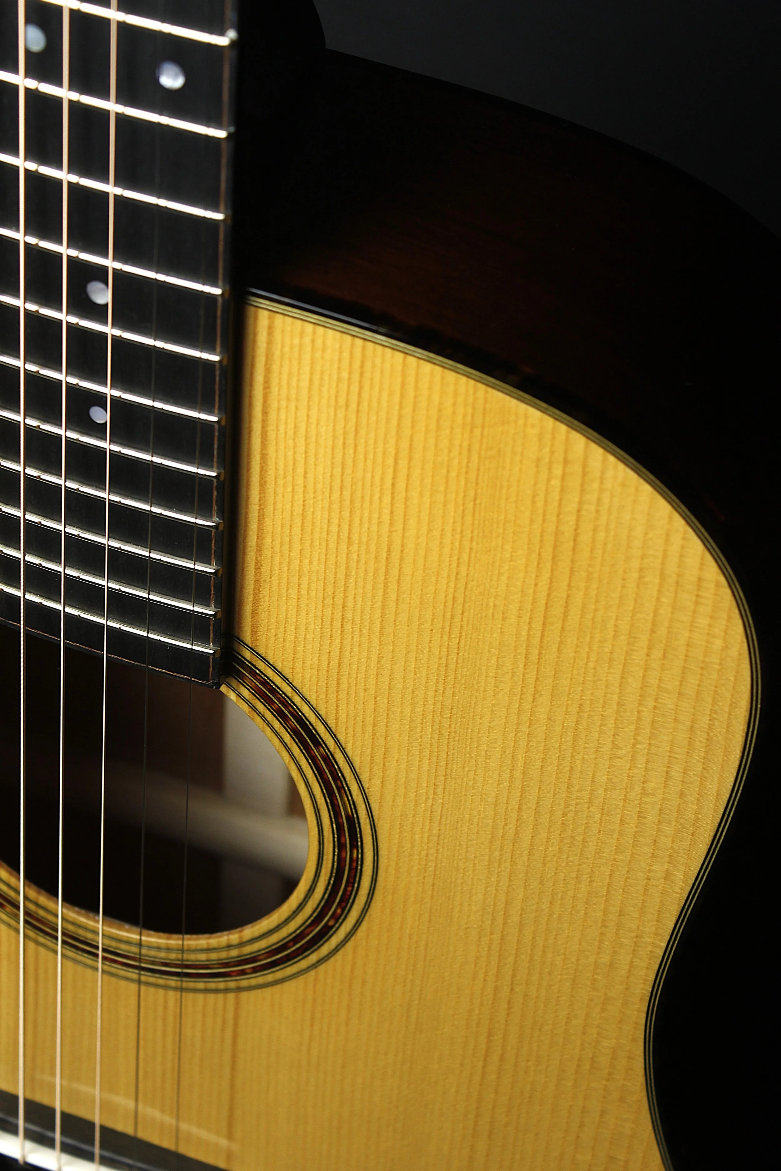 Dreadnought - Adirondack Fichte, Swietenia - Old Growth Guitars