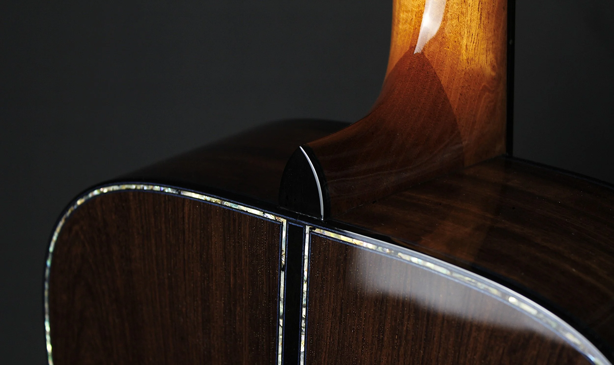 Dreadnought - thermo Adirondack, Katalox - Old Growth Guitars