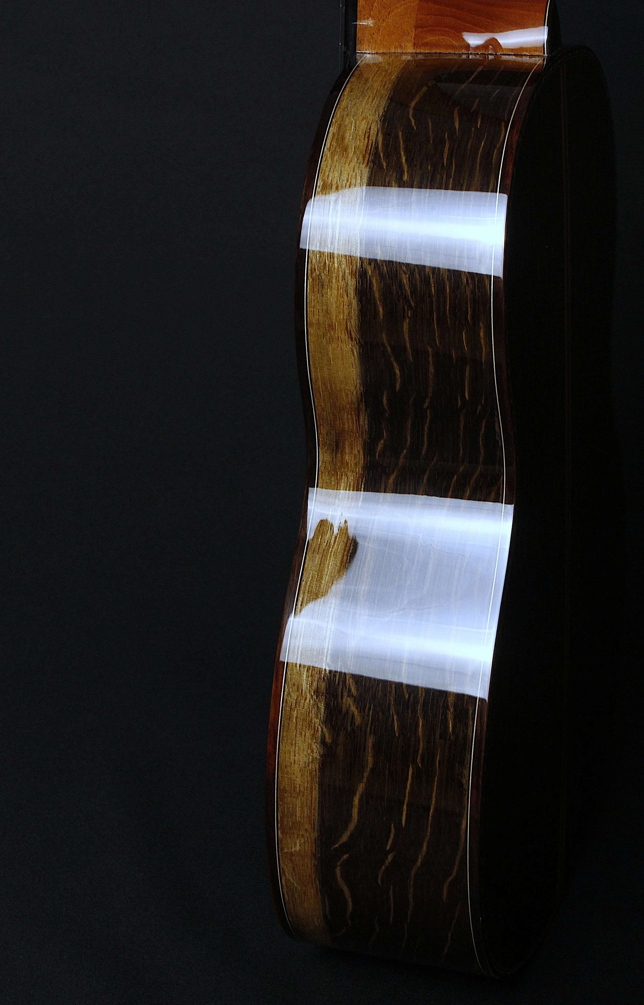 Size 5 - Redwood, alte deutsche Eiche, geräuchert - Old Growth Guitars