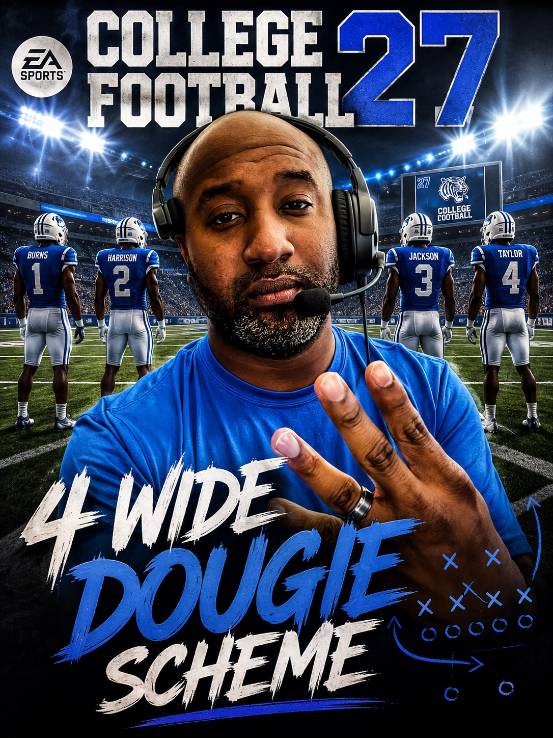 Memphis Doug Breaks Down His 4 Wide Dougie Scheme