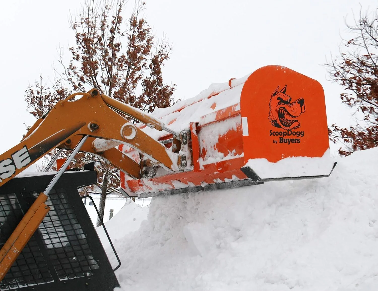 scoopdogg pusher on skidsteer