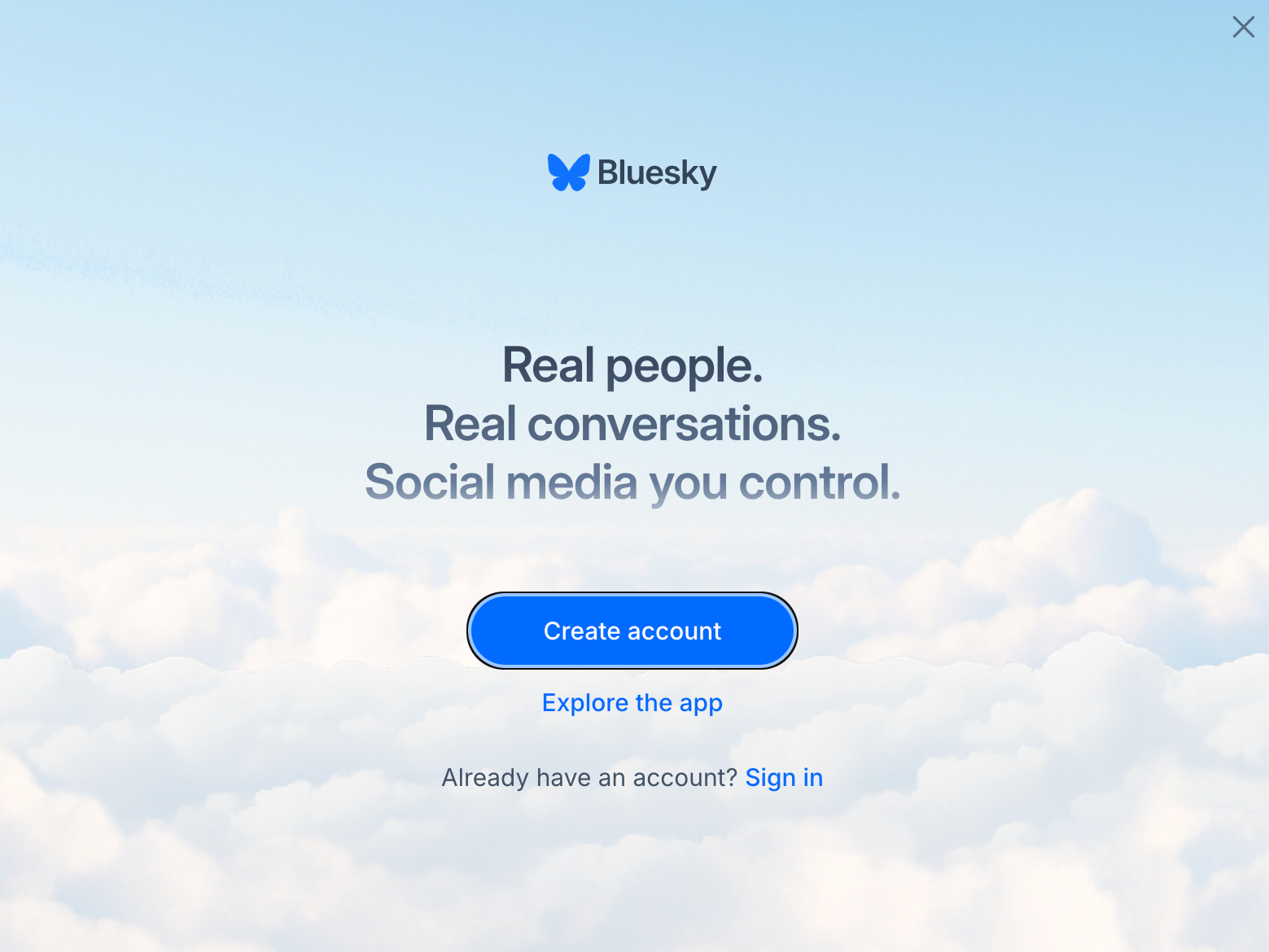 Bluesky for microblogging