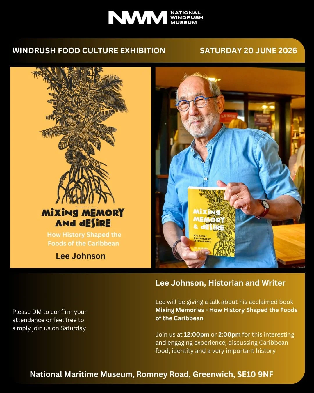at the Windrush Food and Culture Exhibition