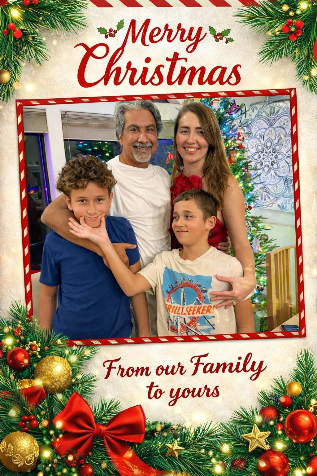 Merry Christmas, dear friends and family!
May your home be a place of warmth and safety, where no storm feels too strong when you are holding each other.🎄❤️