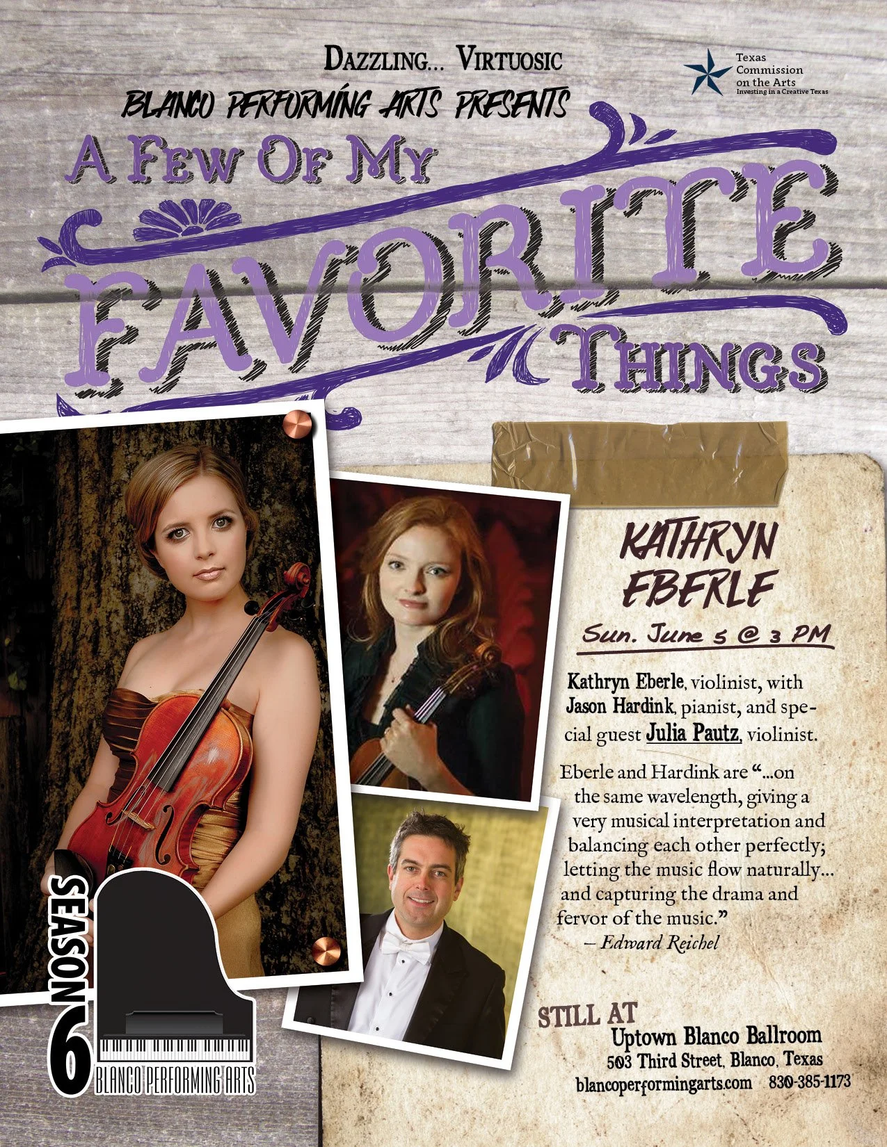 Concert poster