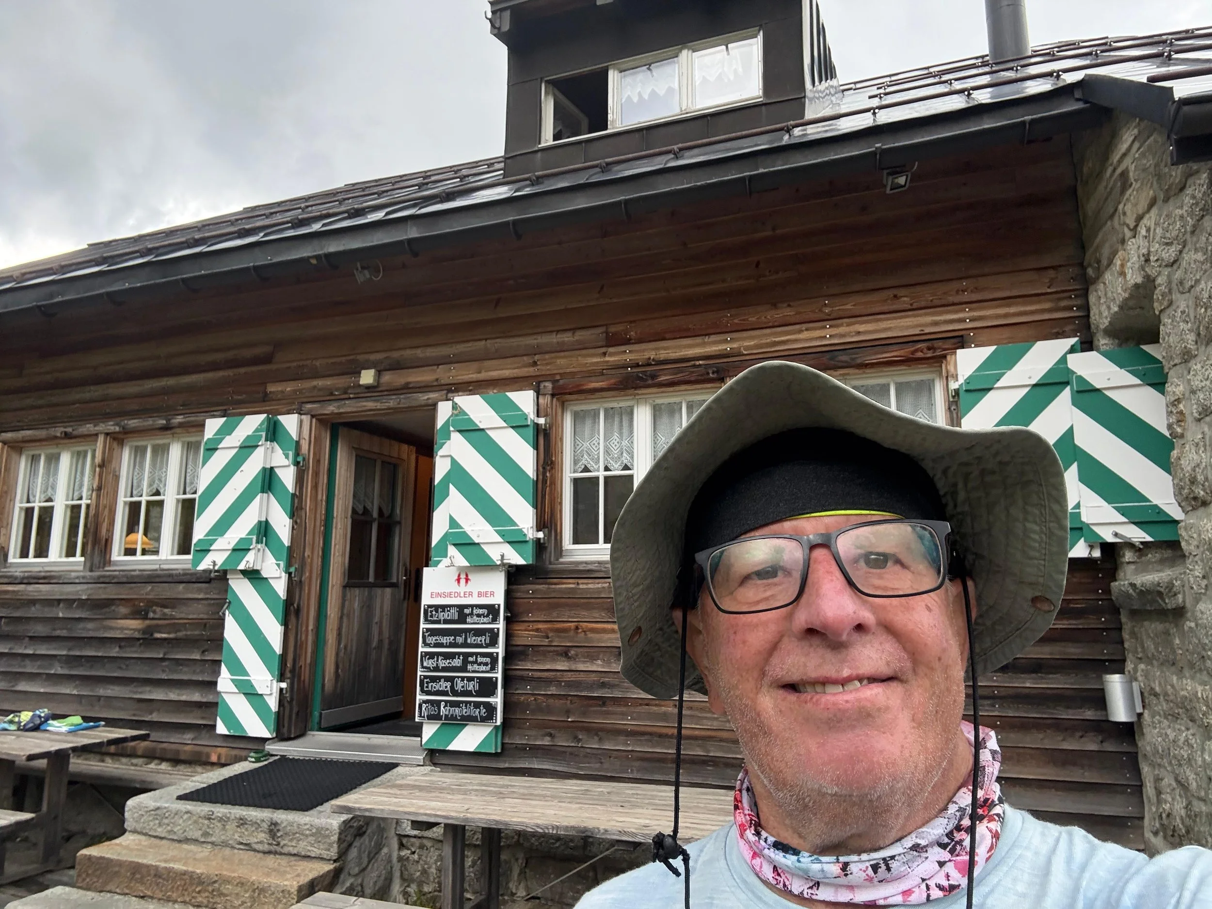 Dave's Solo Trek in the Swiss Alps