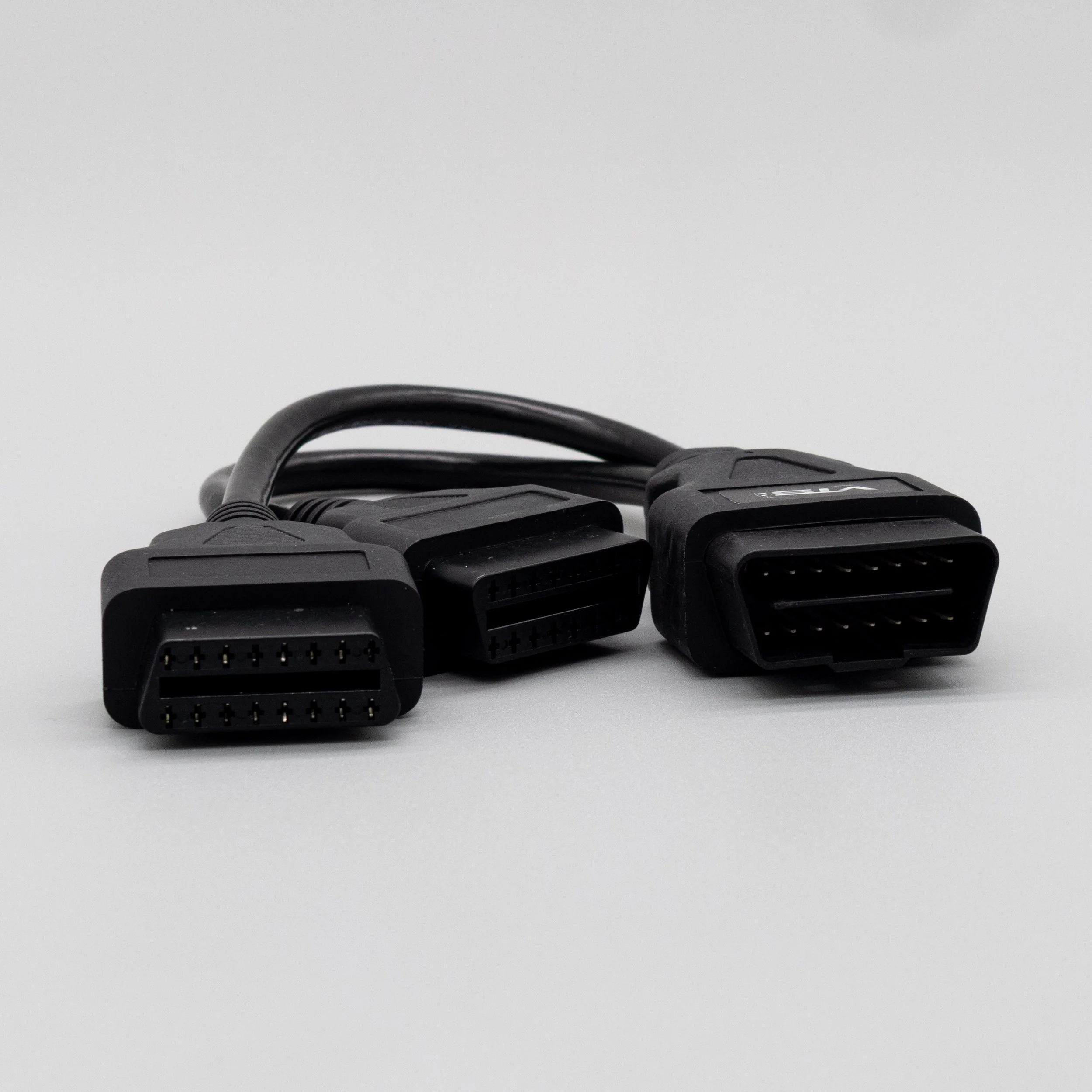 Custom VTS OBDii Splitter to 2x OBDii Testing Cables