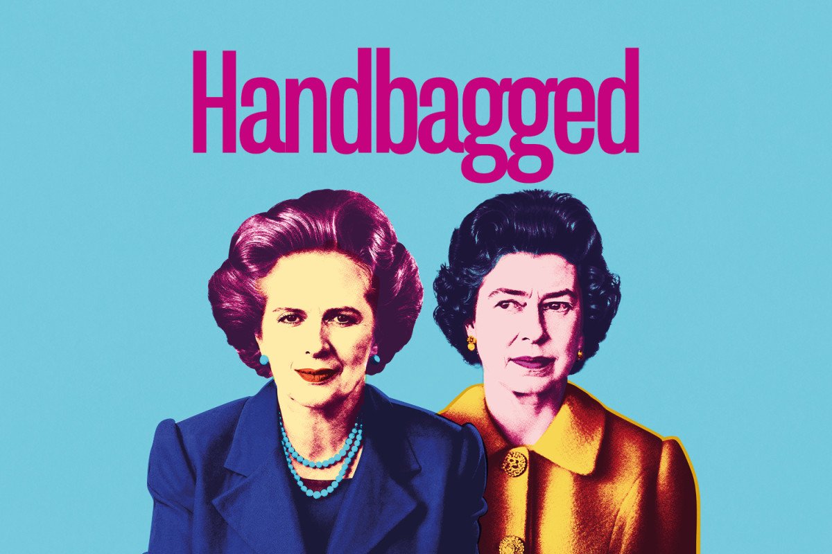 Pandora Clifford as Mags in Handbagged