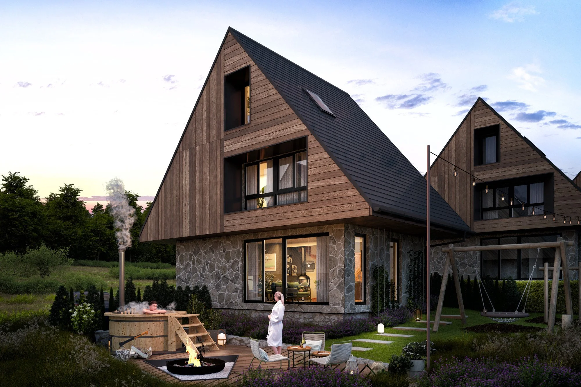 czorsztyn maniowy dom widok