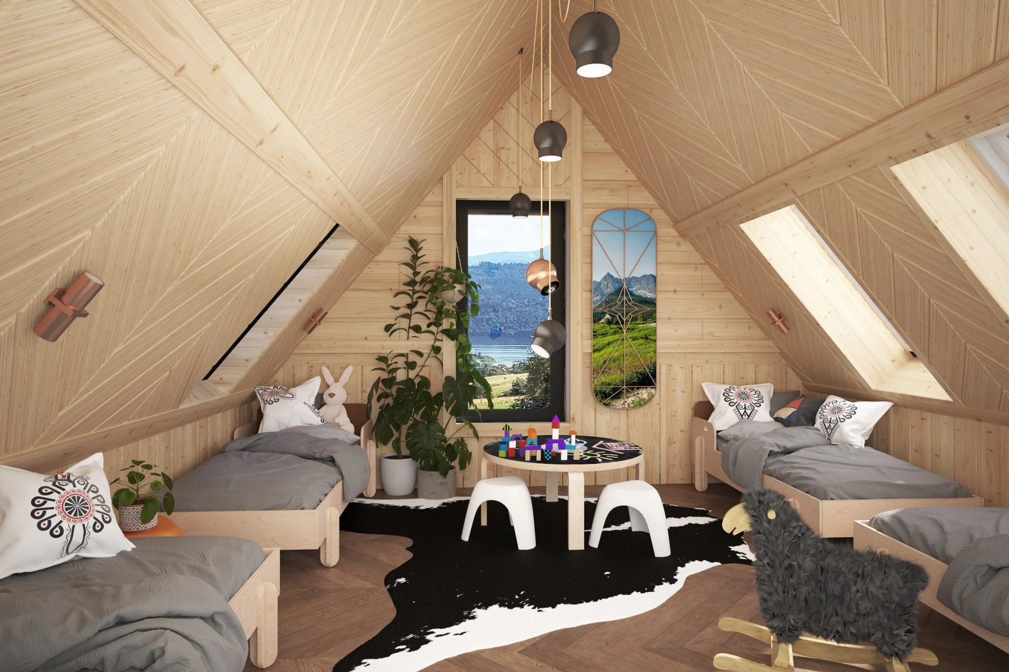 czorsztyn maniowy dom wnętrze