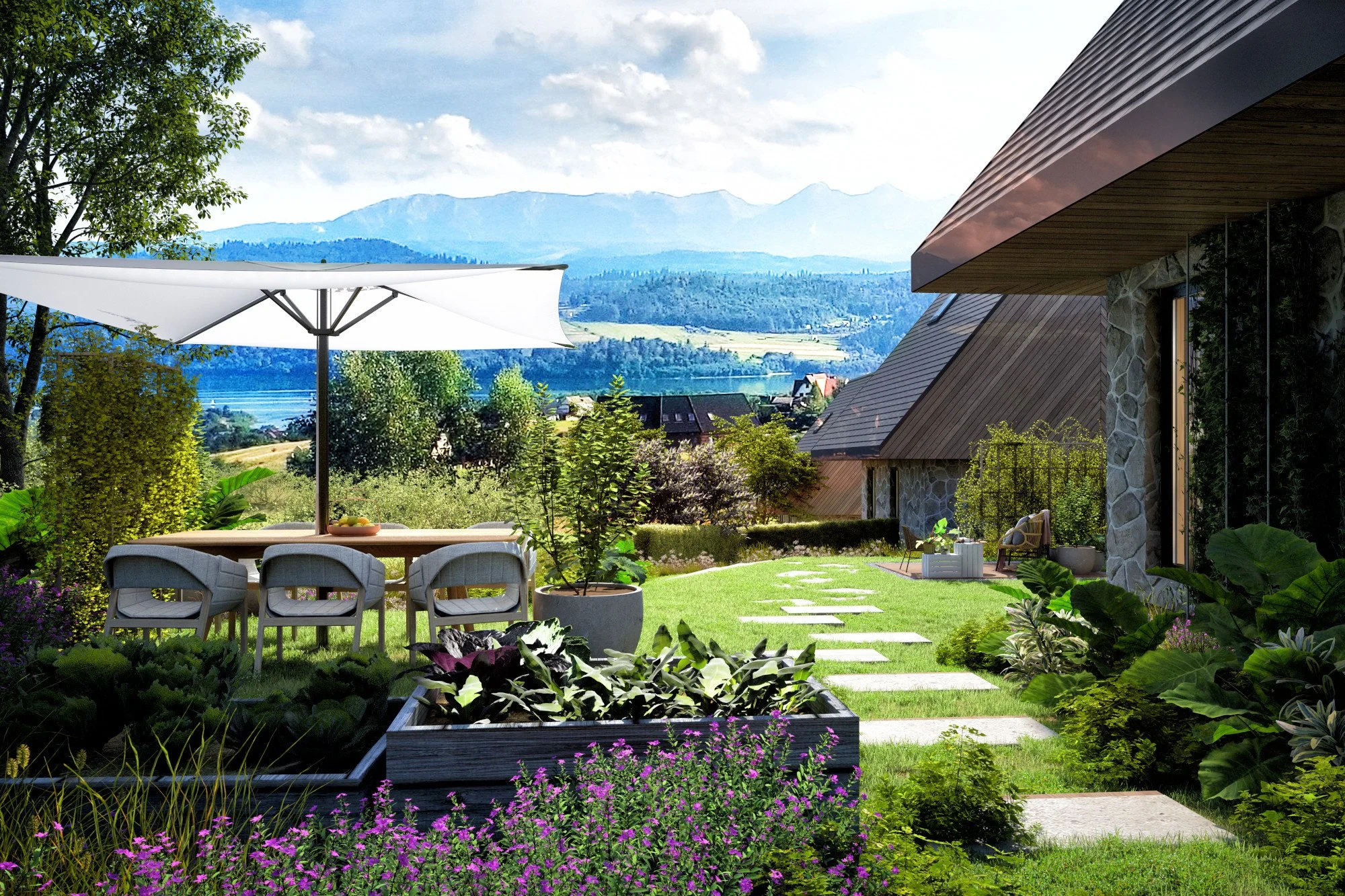 czorsztyn maniowy krajobraz widok