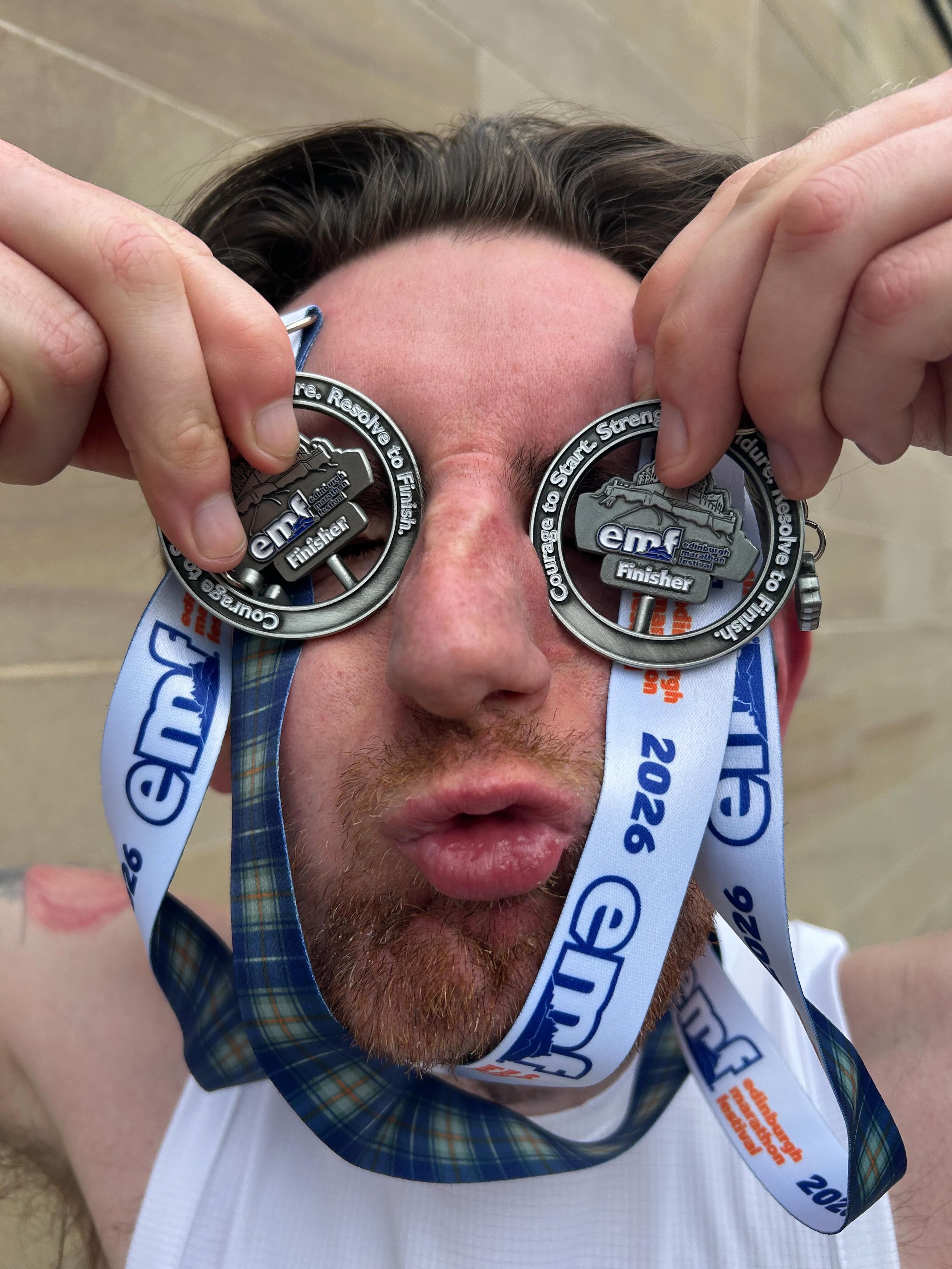 Edinburgh Marathon Festival 2026
-Didn&rsquo;t subject myself to the full marathon this year (although now I wish I had) but rather the 10k and 5k races. Getting 2 medals for running 1/3 of a marathon distance seemed like a smart loophole for braggin