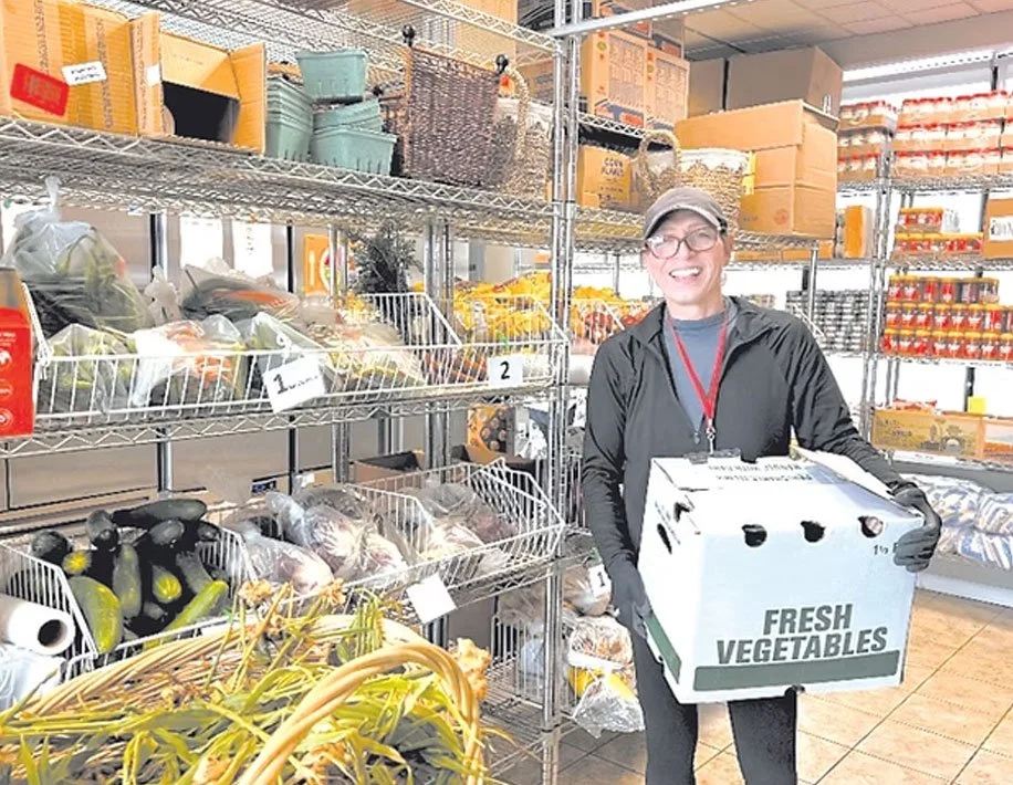 Anthony Pereira, operations assistant, works closely with local farms, grocery stores and food recovery partners to rescue fresh, healthy items that might otherwise go to waste.