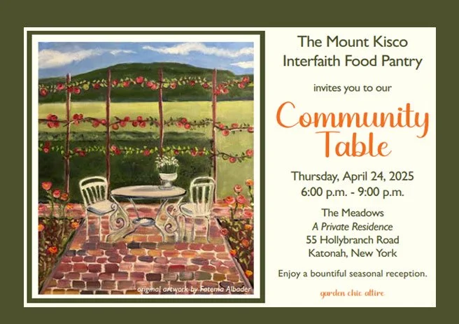 Community Table 2025 Invitation