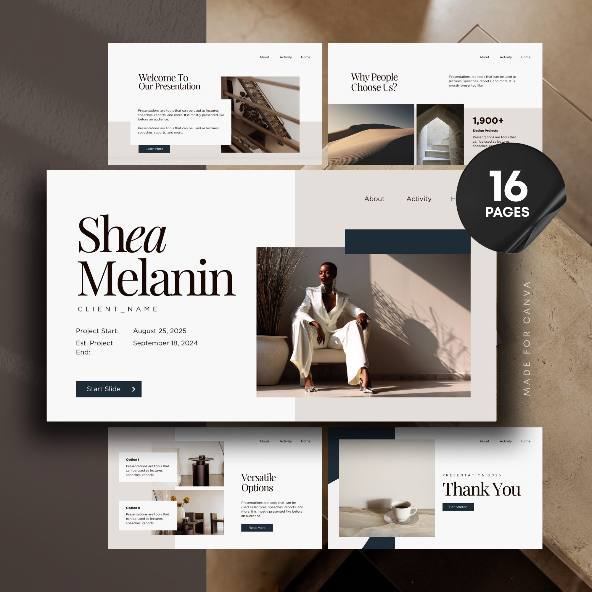 Shea Mini Slide Deck & Presentation