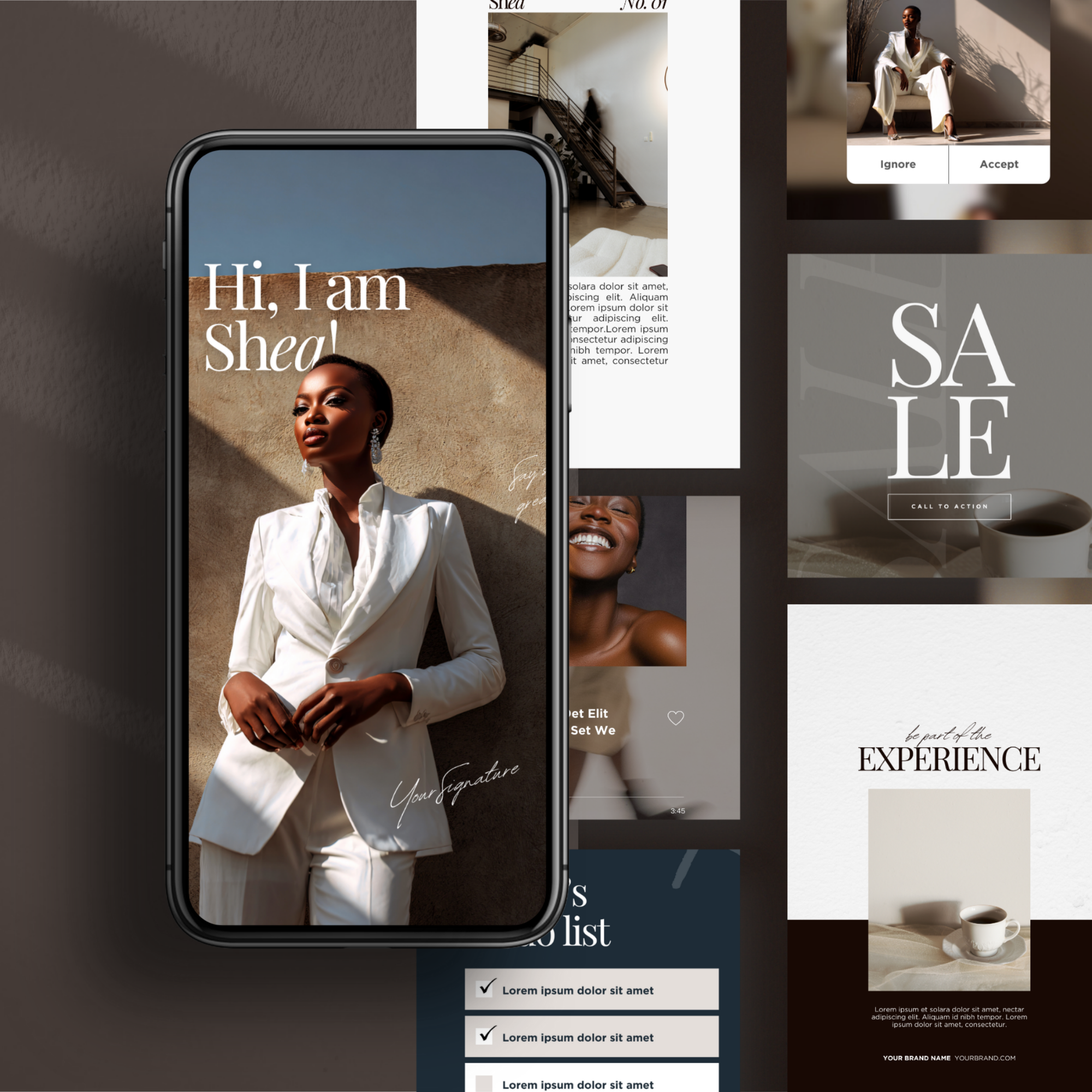 Shea Social Media Templates for Canva