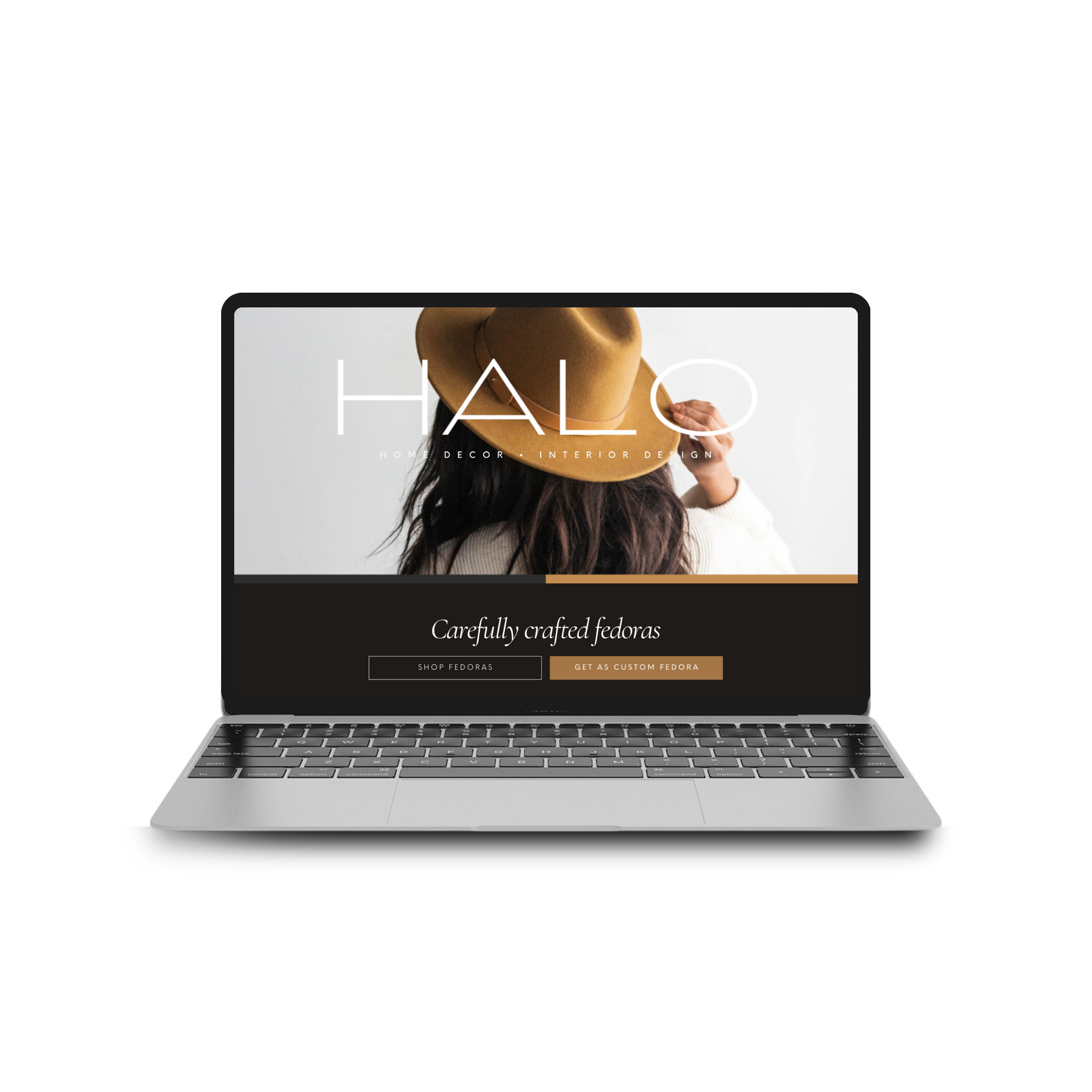 Halo Squarespace Website Template