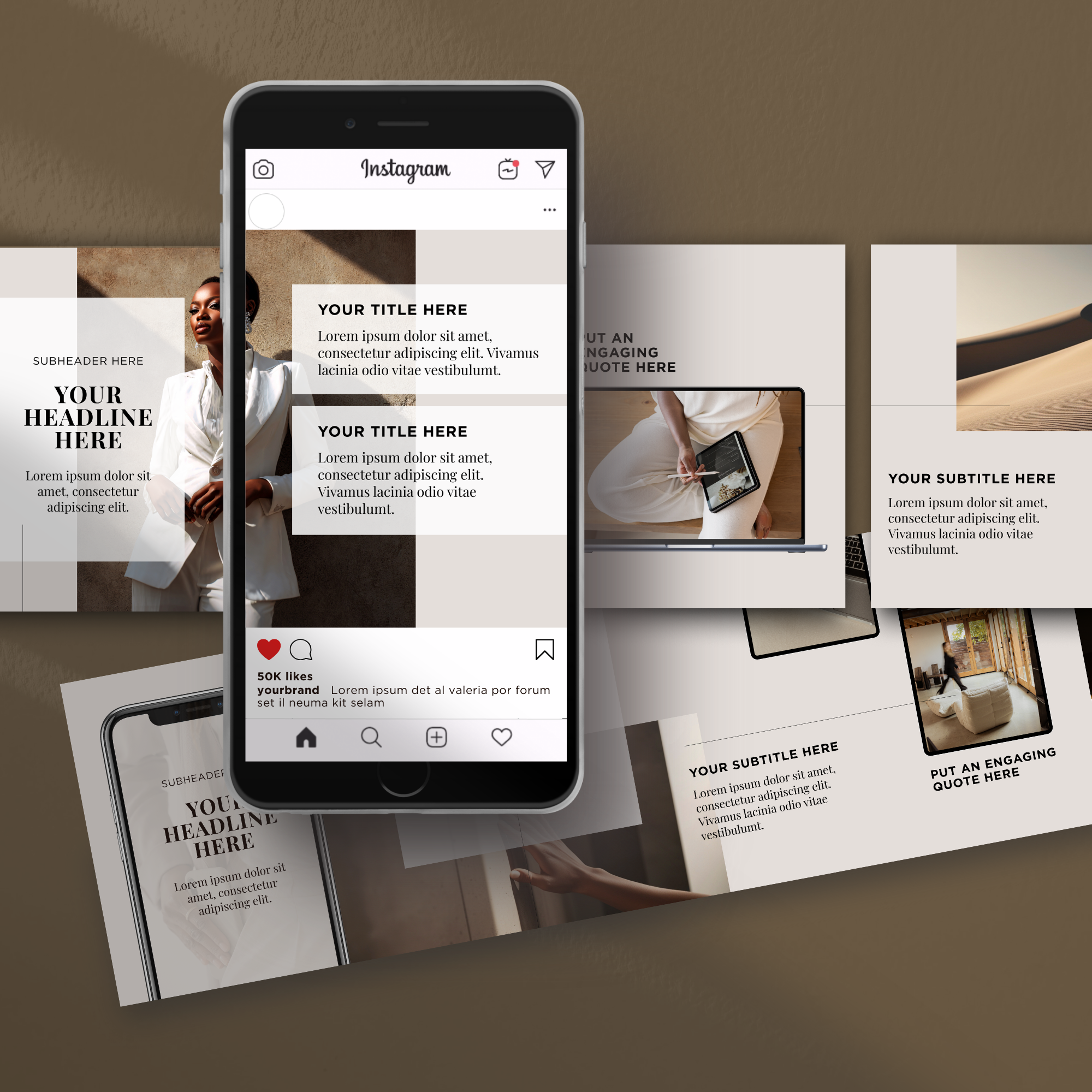 Shea Swipe Carousel for Canva