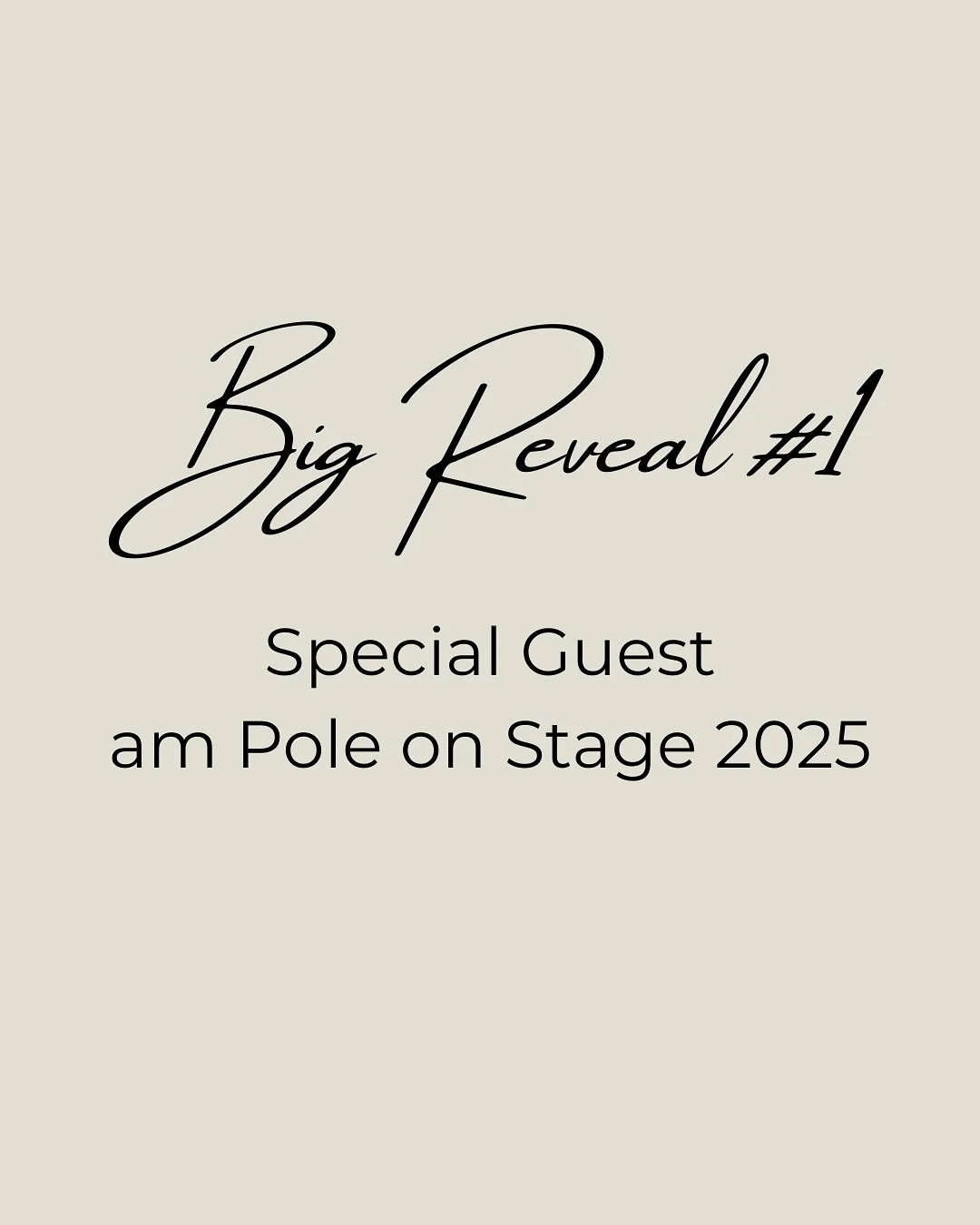 Big Reveal #1: @sui.polewear ist Special Guest bei Pole and Dance in Freienbach!

sui. ist ein exklusives Designerlabel aus der Schweiz, das nachhaltige Pole Outfits entwickelt in denen du dich in jeder Pose wohlf&uuml;hlst.

Am 25. Oktober kommt sui