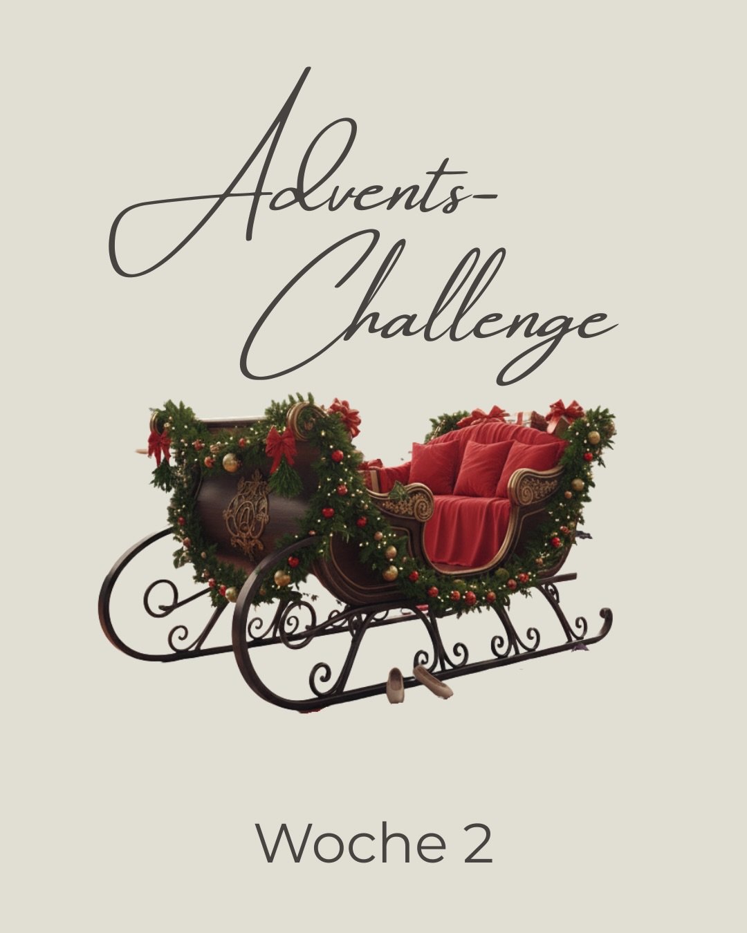 🎄Pole and Dance Advents-Challenge✨

WOCHE 2 - Dein Advents-Selfie an der Pole🎅

Mit jedem neuen Adventskerzli starten wir eine festliche Challenge an und um die Pole - mach mit und gewinne
tolle Preise!

So nimmst du teil:
Gib dem w&ouml;chentliche