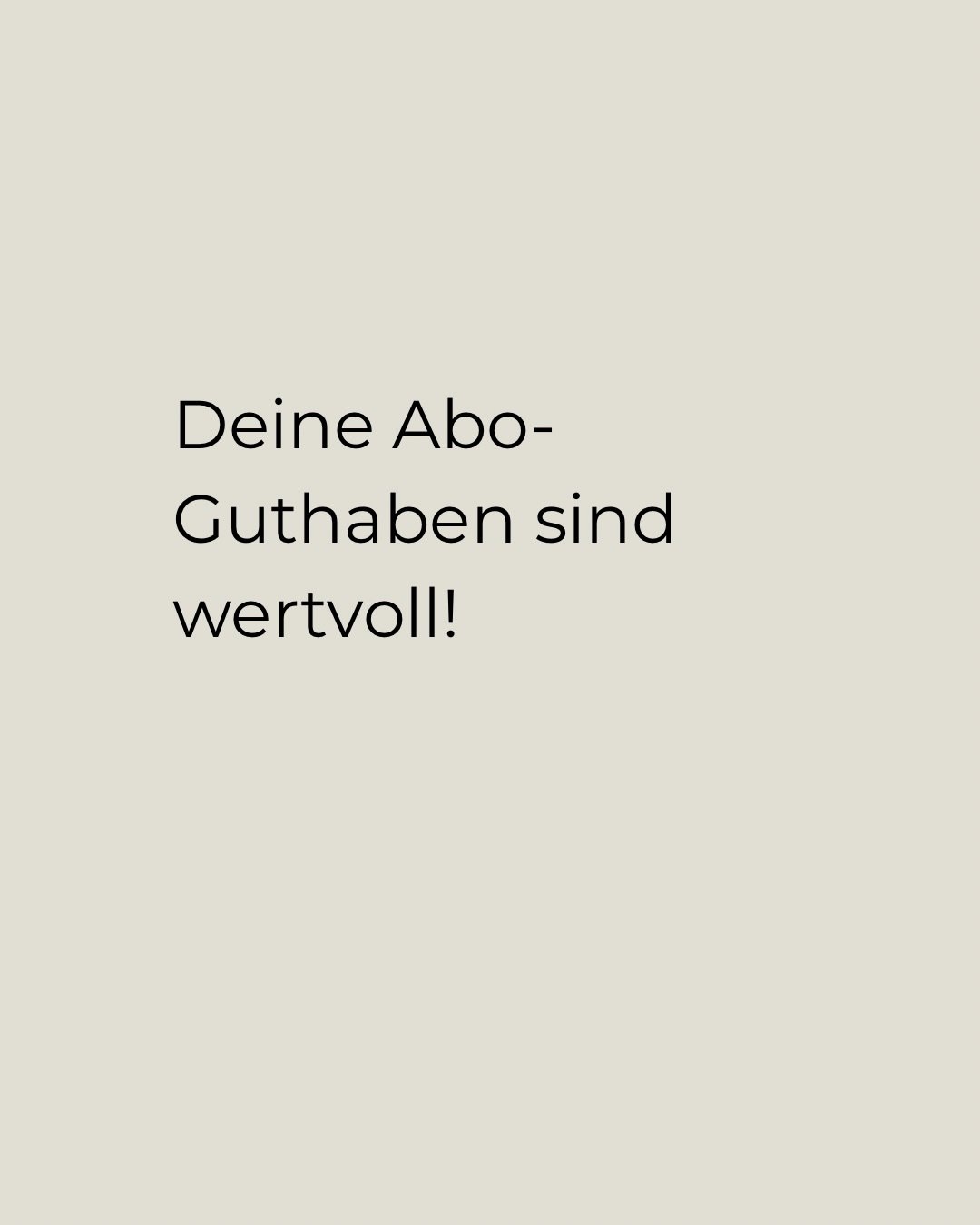Kleiner Reninder - Use Your Credits😘!

Wir wollen dir maximale Flexibilit&auml;t bieten damit du deine Abo Guthaben so einsetzen kannst wie es f&uuml;r dich am besten stimmt.

Deine Abo-Guthaben kannst du in jedem unserer Polekurse in unseren Studio