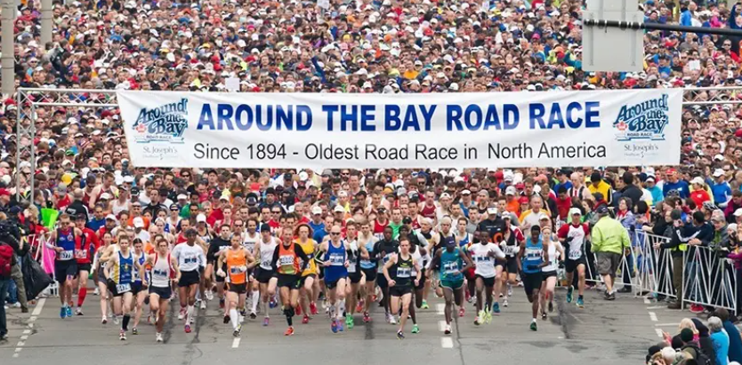 Supporting Around the Bay Road Race