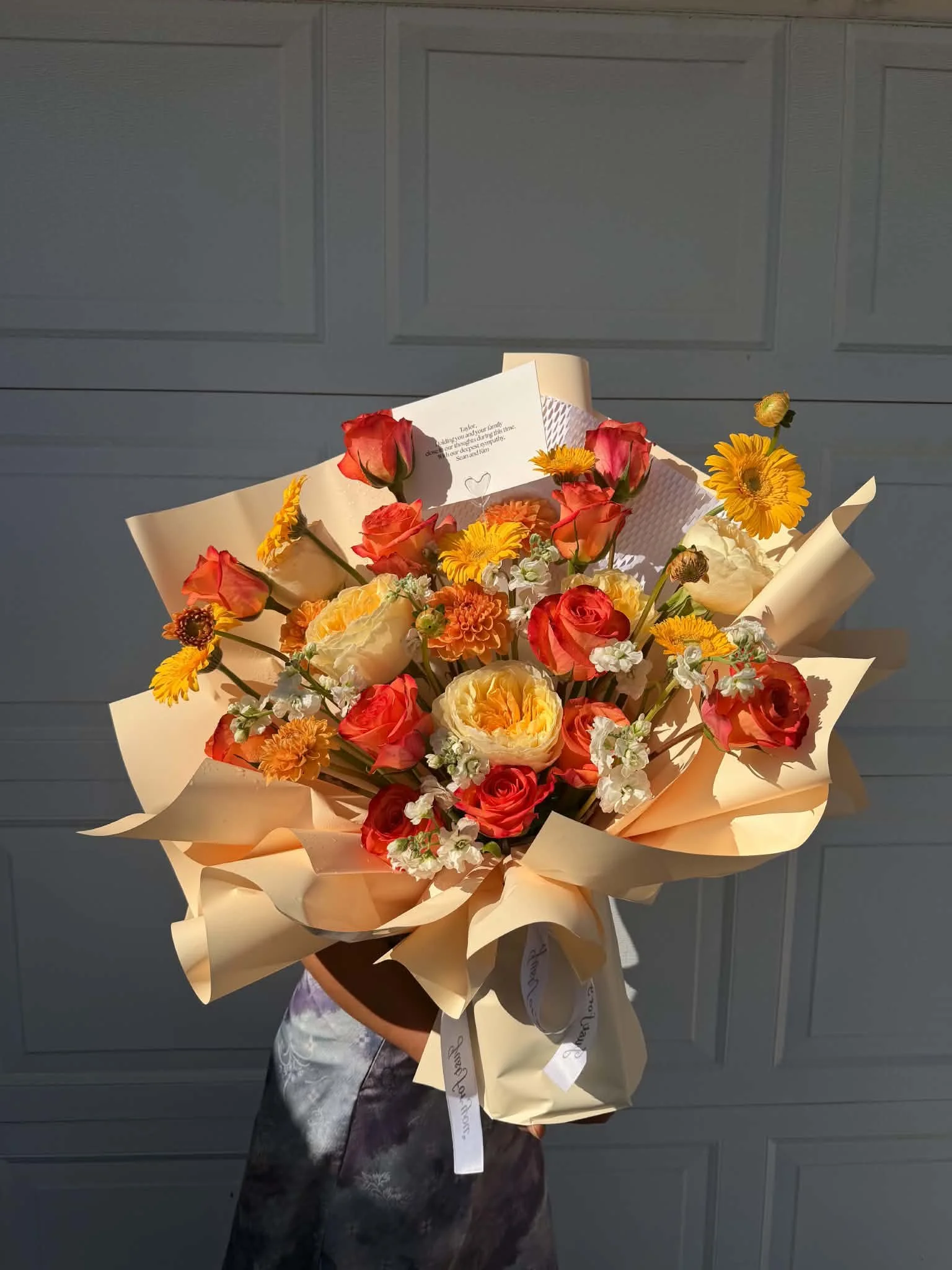 Sunset Romance Bouquet