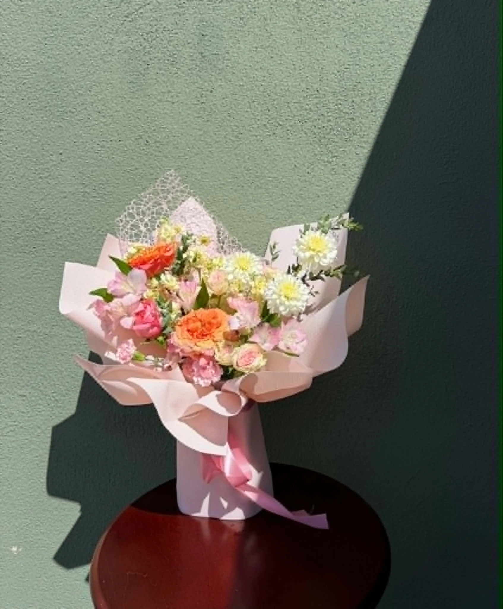 Pretty Pink Mixed Flower Bouquet