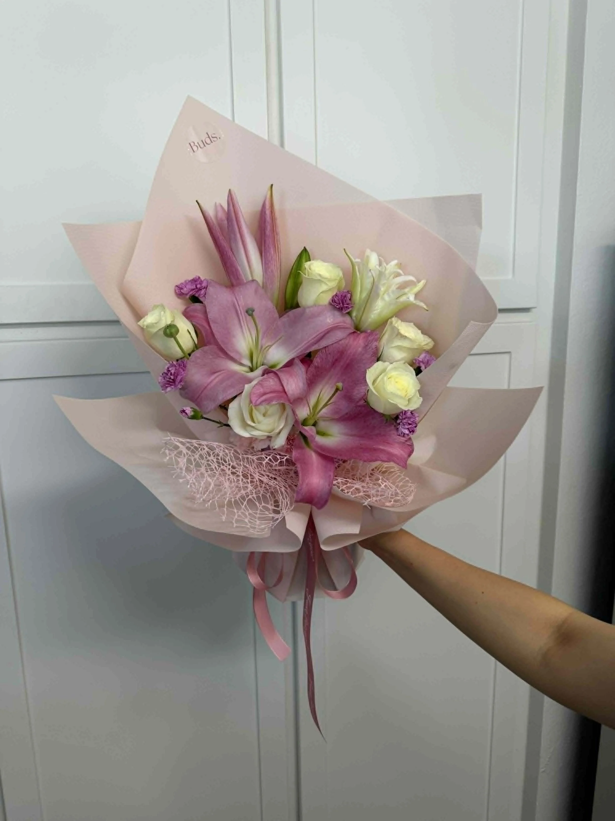 Pink Garden Mixed Flower Bouquet